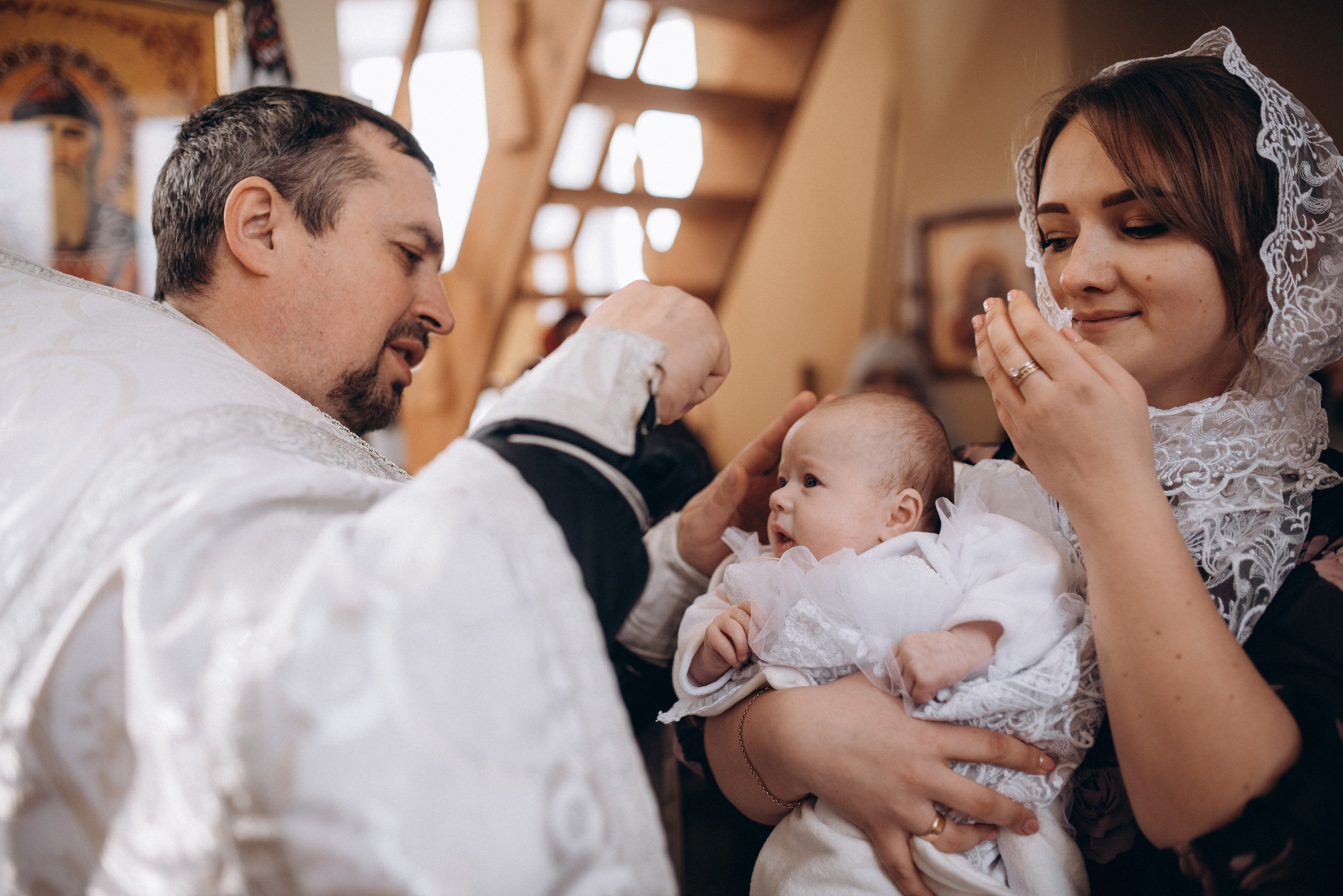 Таинство крещения Дарины. Семейный фотограф Екатерина Воробьева