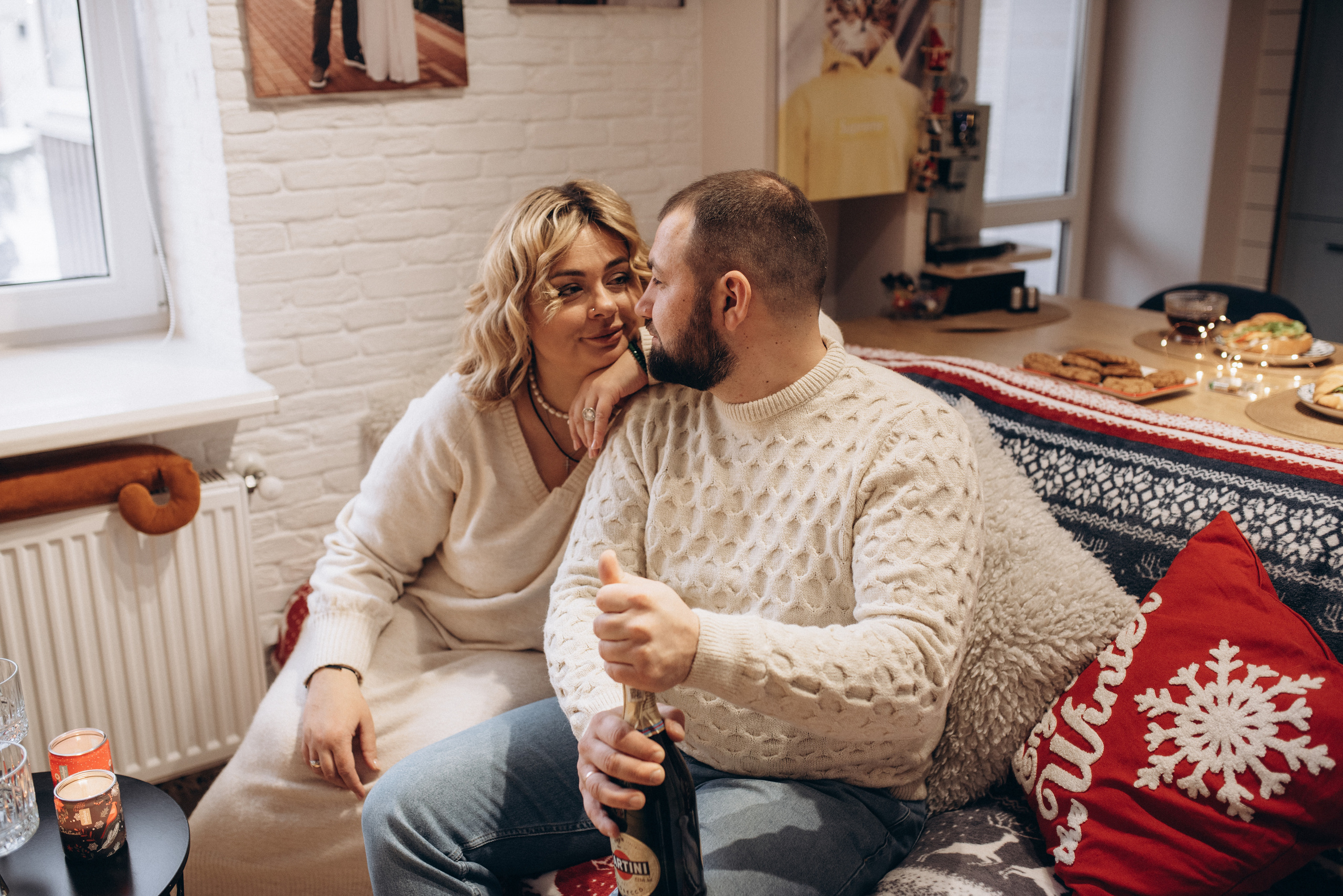 Максим і Віка. Новорічна історія. Семейный фотограф Екатерина Воробьева