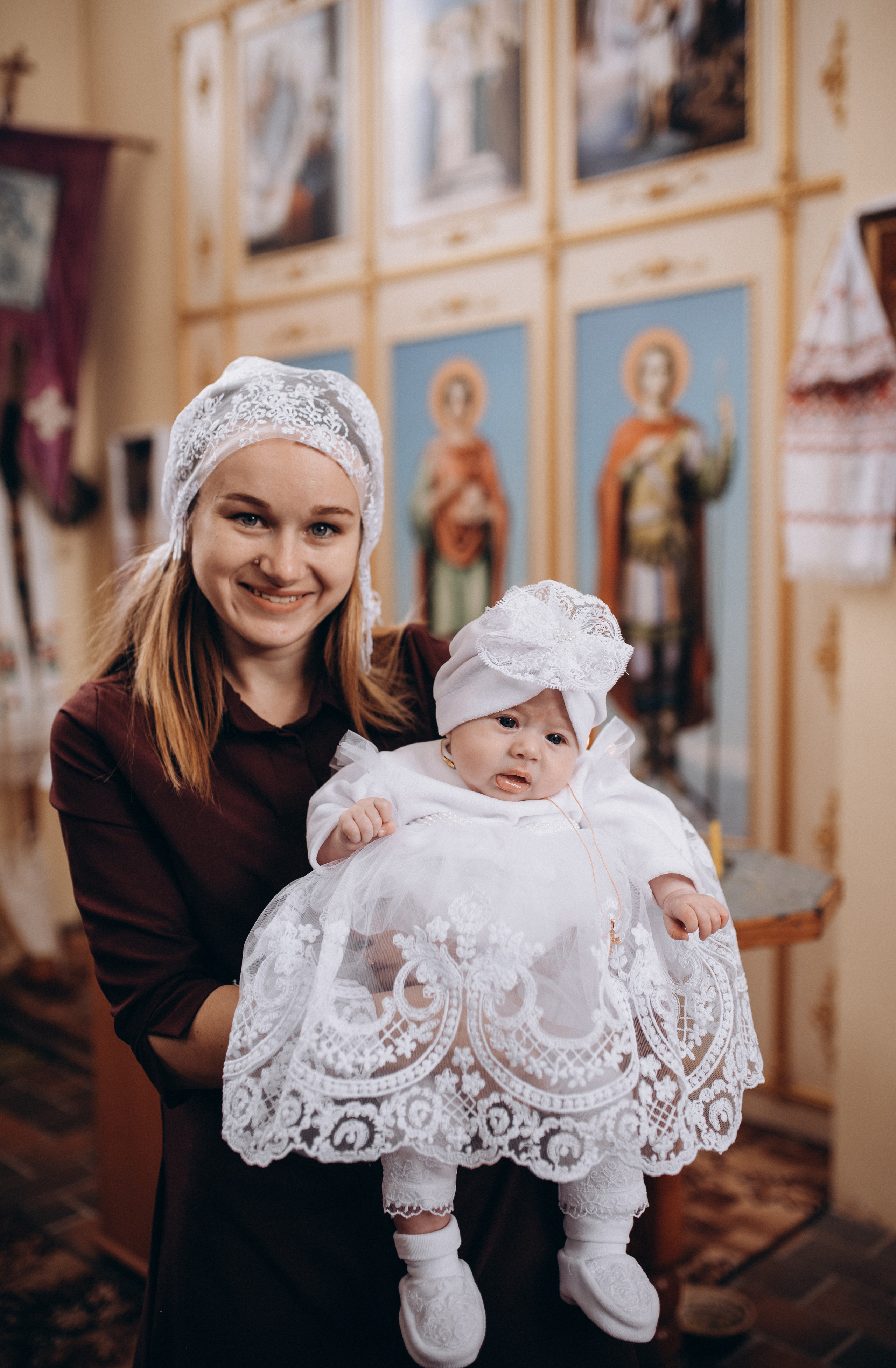 Таинство крещения Дарины. Семейный фотограф Екатерина Воробьева