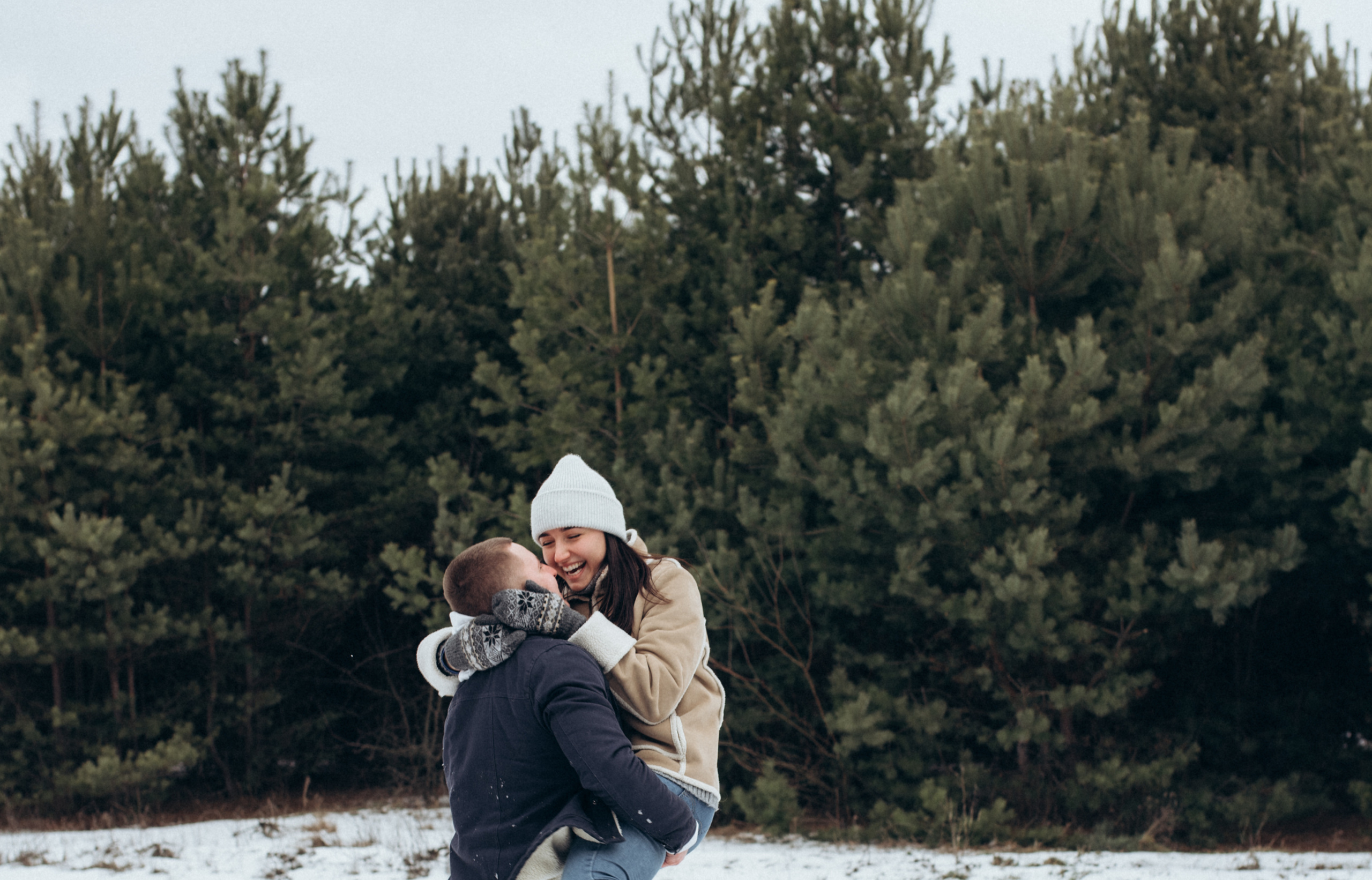 Женя и Вика. Однажды зимой. Семейный фотограф Екатерина Воробьева