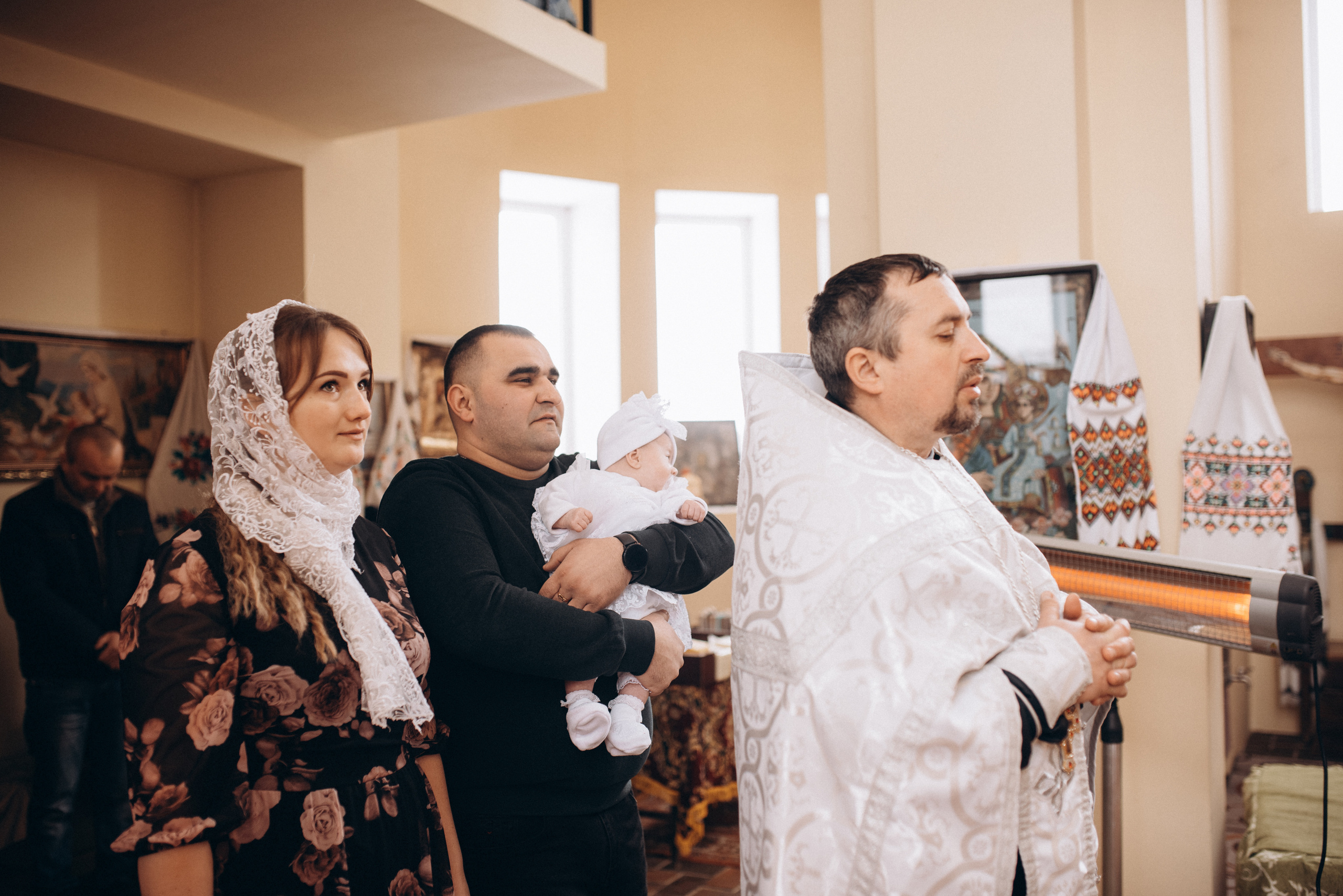 Таинство крещения Дарины. Семейный фотограф Екатерина Воробьева