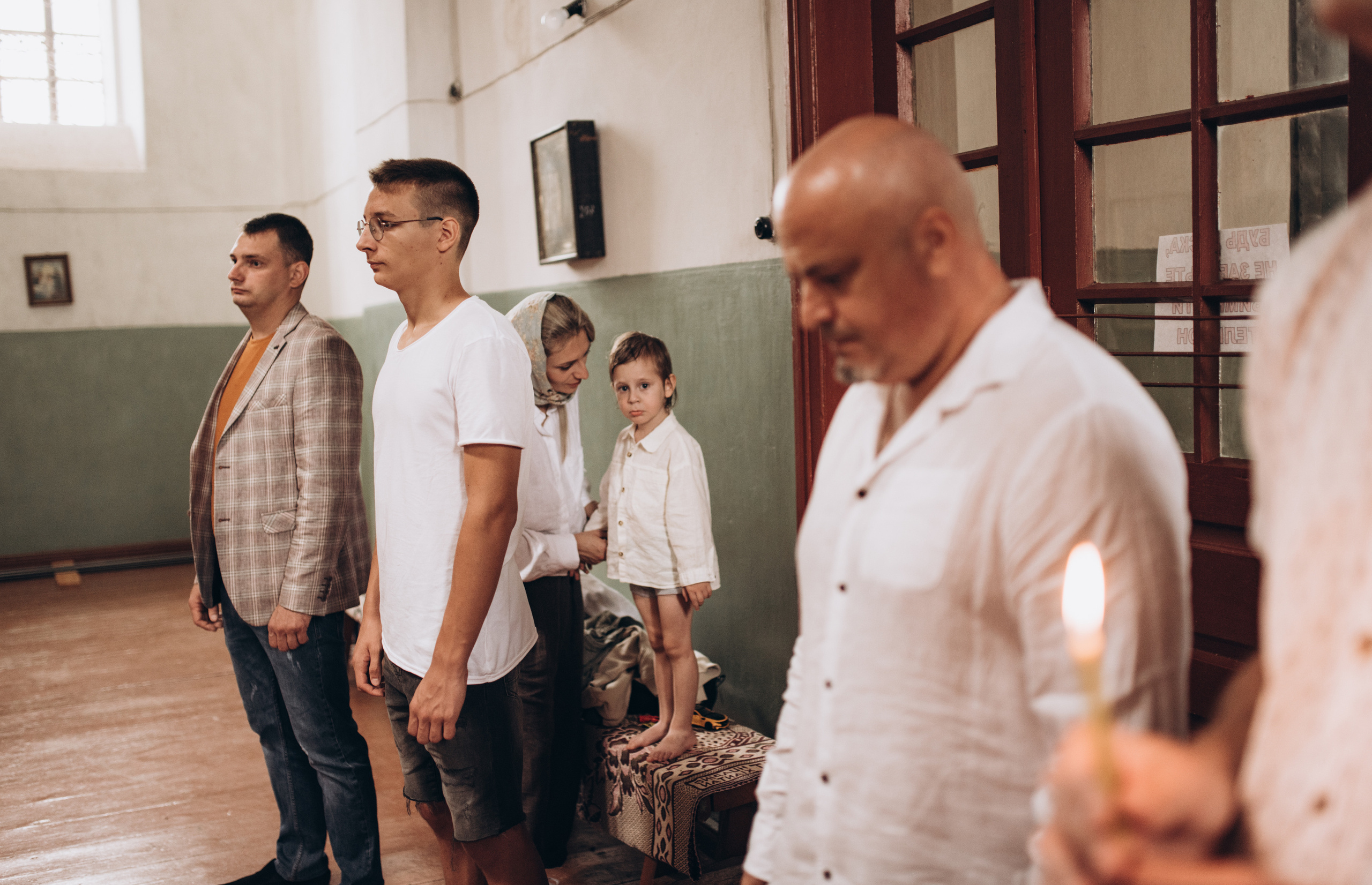 Таинство Крещение Илая. Семейный фотограф Екатерина Воробьева