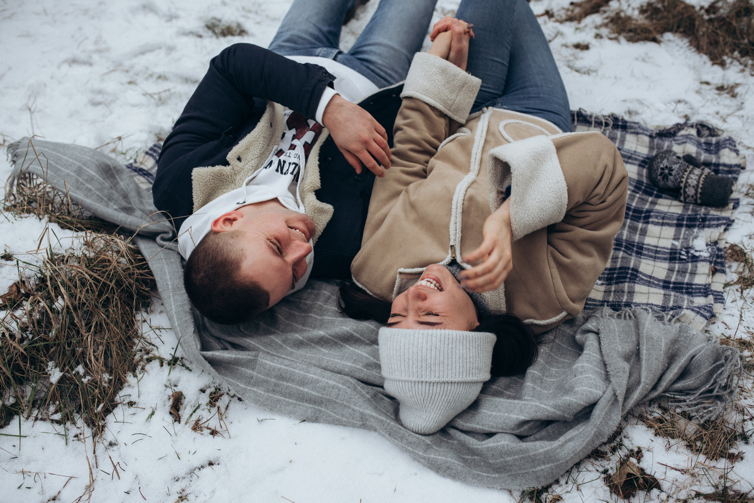 Женя и Вика. Однажды зимой. Семейный фотограф Екатерина Воробьева