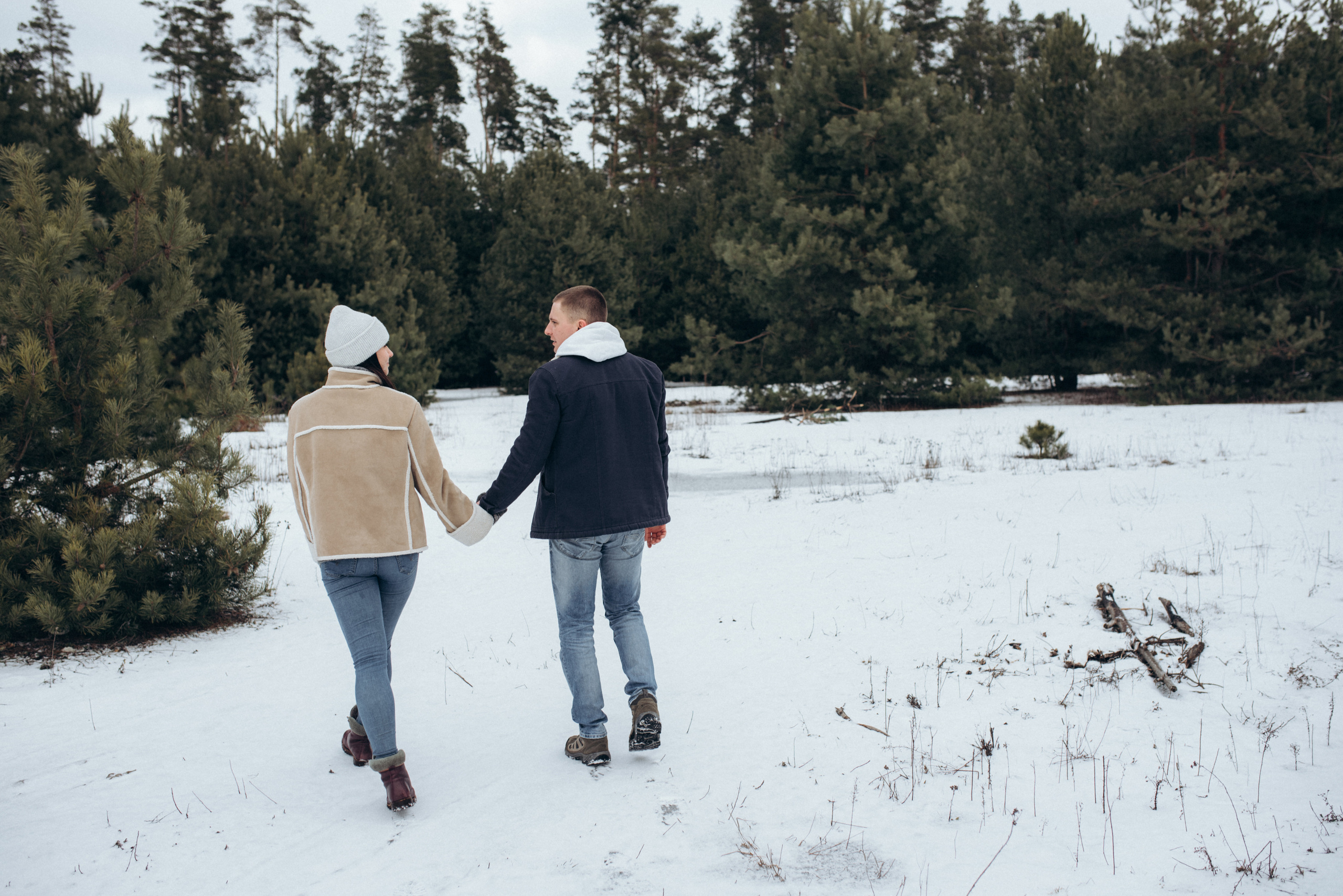Женя и Вика. Однажды зимой. Семейный фотограф Екатерина Воробьева