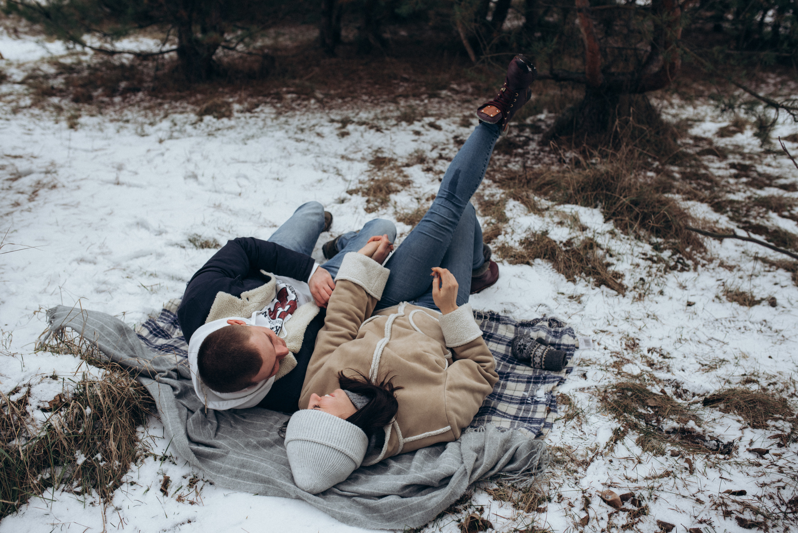 Женя и Вика. Однажды зимой. Семейный фотограф Екатерина Воробьева