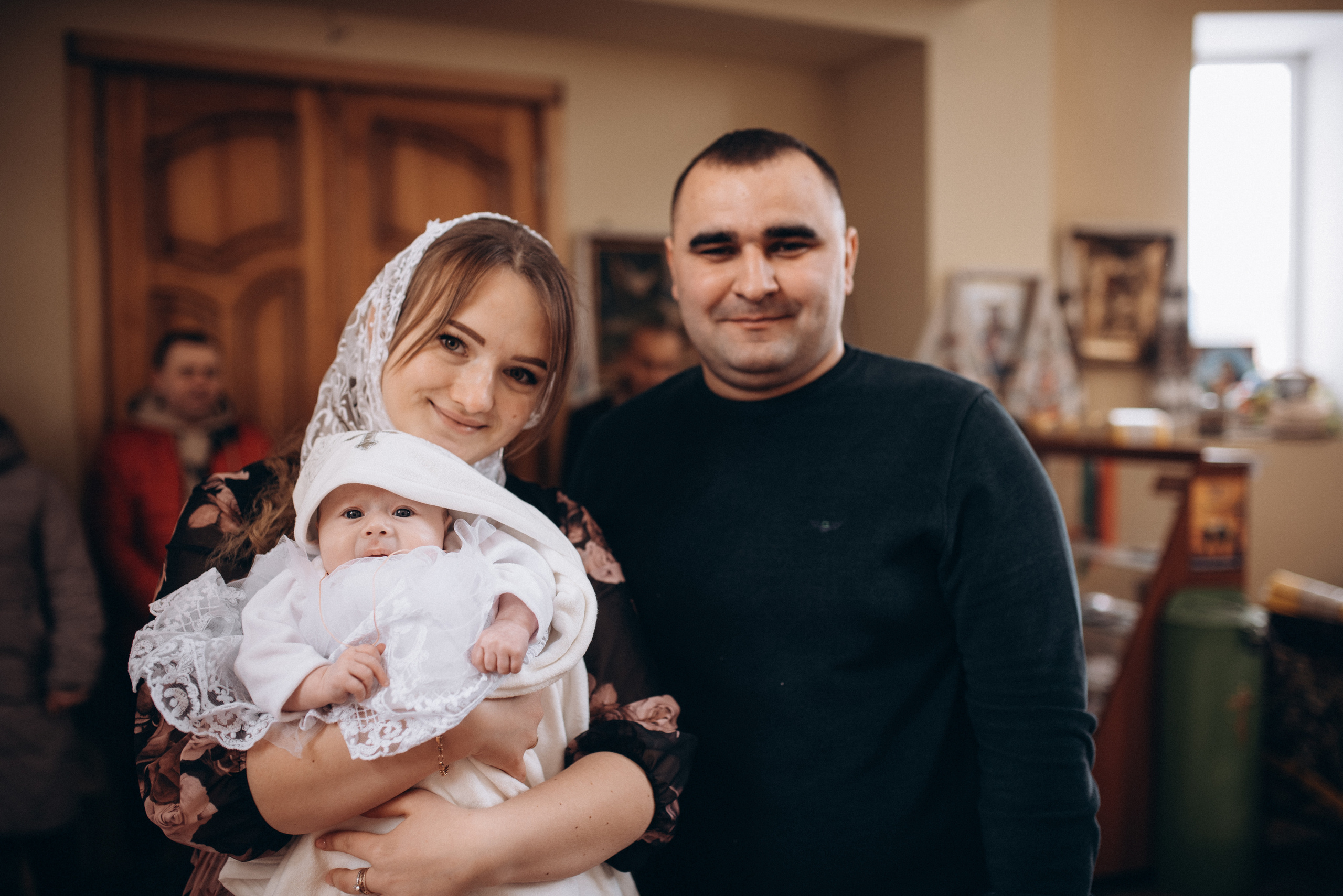 Таинство крещения Дарины. Семейный фотограф Екатерина Воробьева