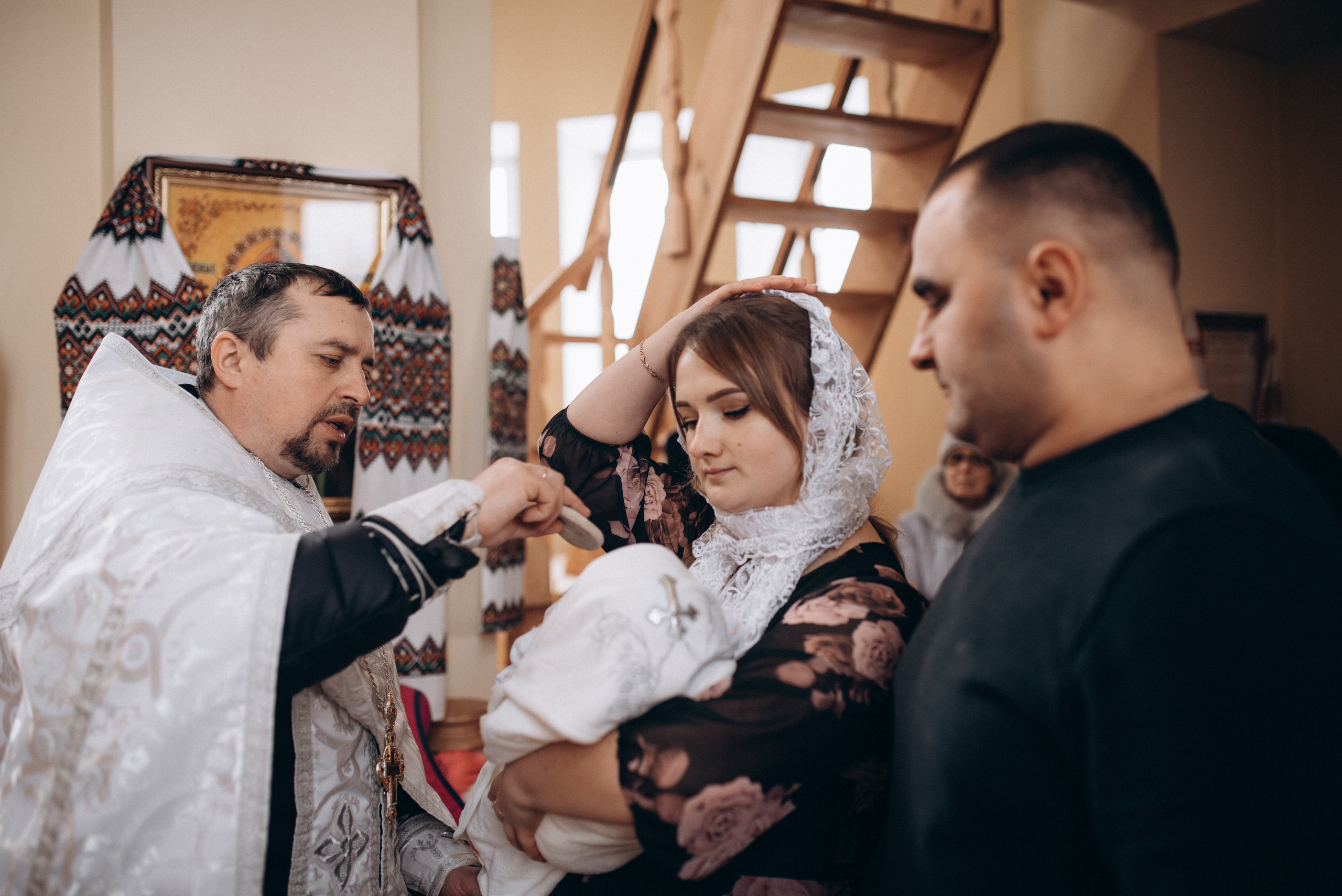 Таинство крещения Дарины. Семейный фотограф Екатерина Воробьева