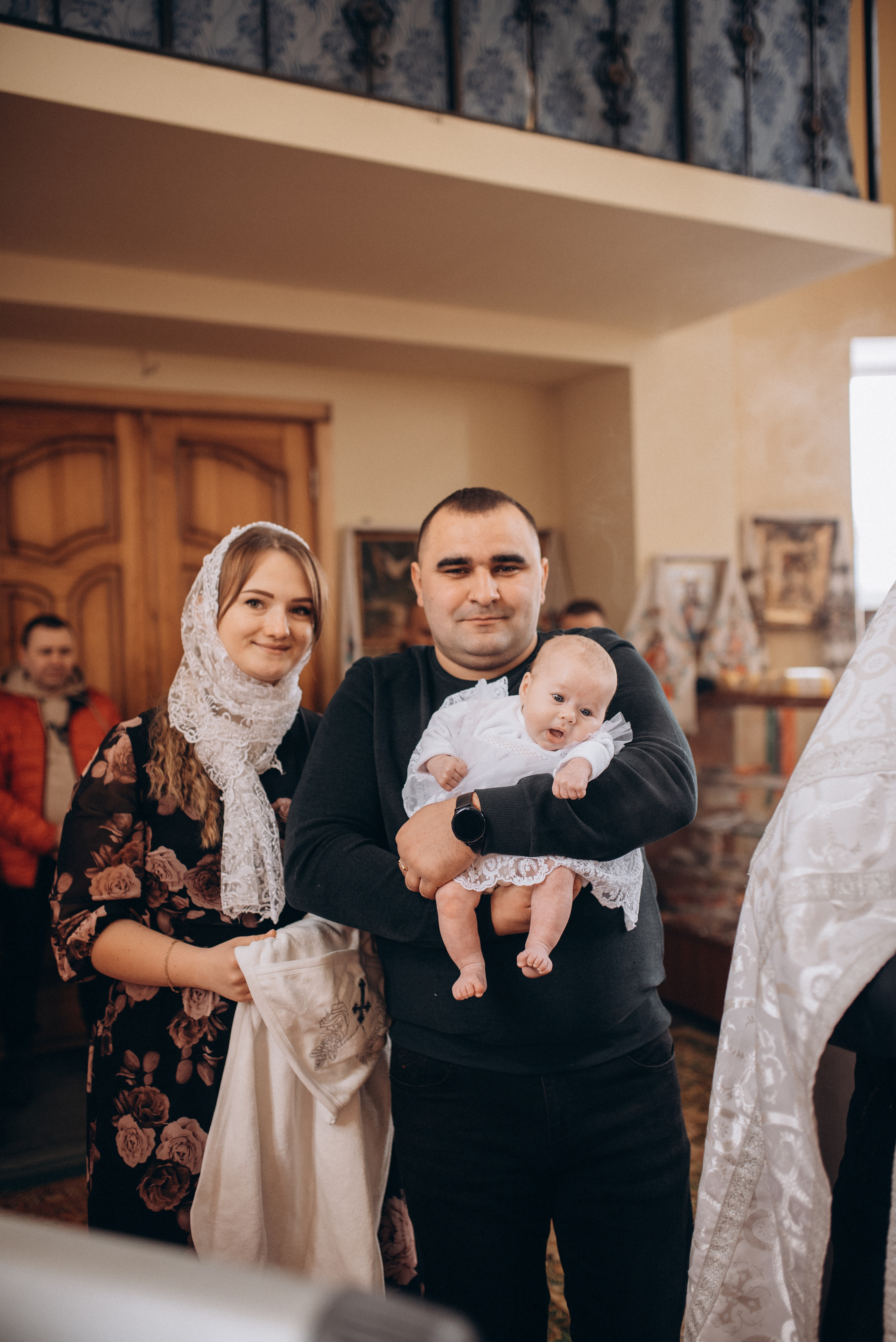 Таинство крещения Дарины. Семейный фотограф Екатерина Воробьева