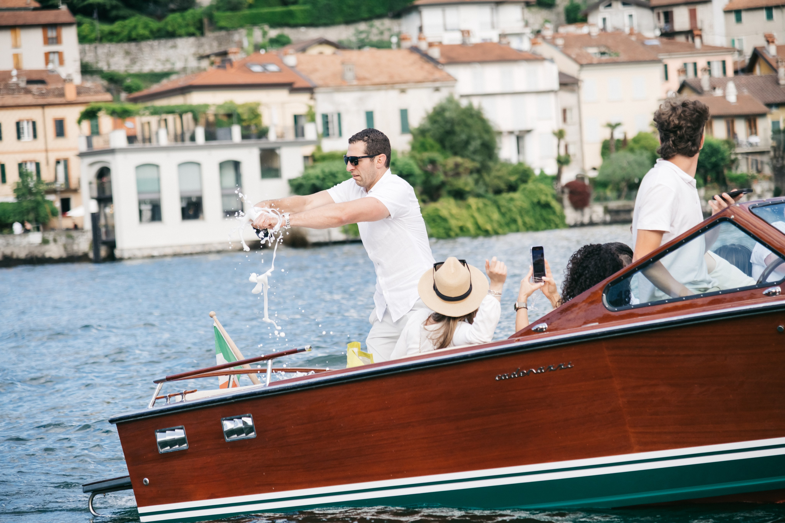BOAT TRIP ABIGAIL & NICK. Luxury wedding photographer in Italy | Irina Armonia
