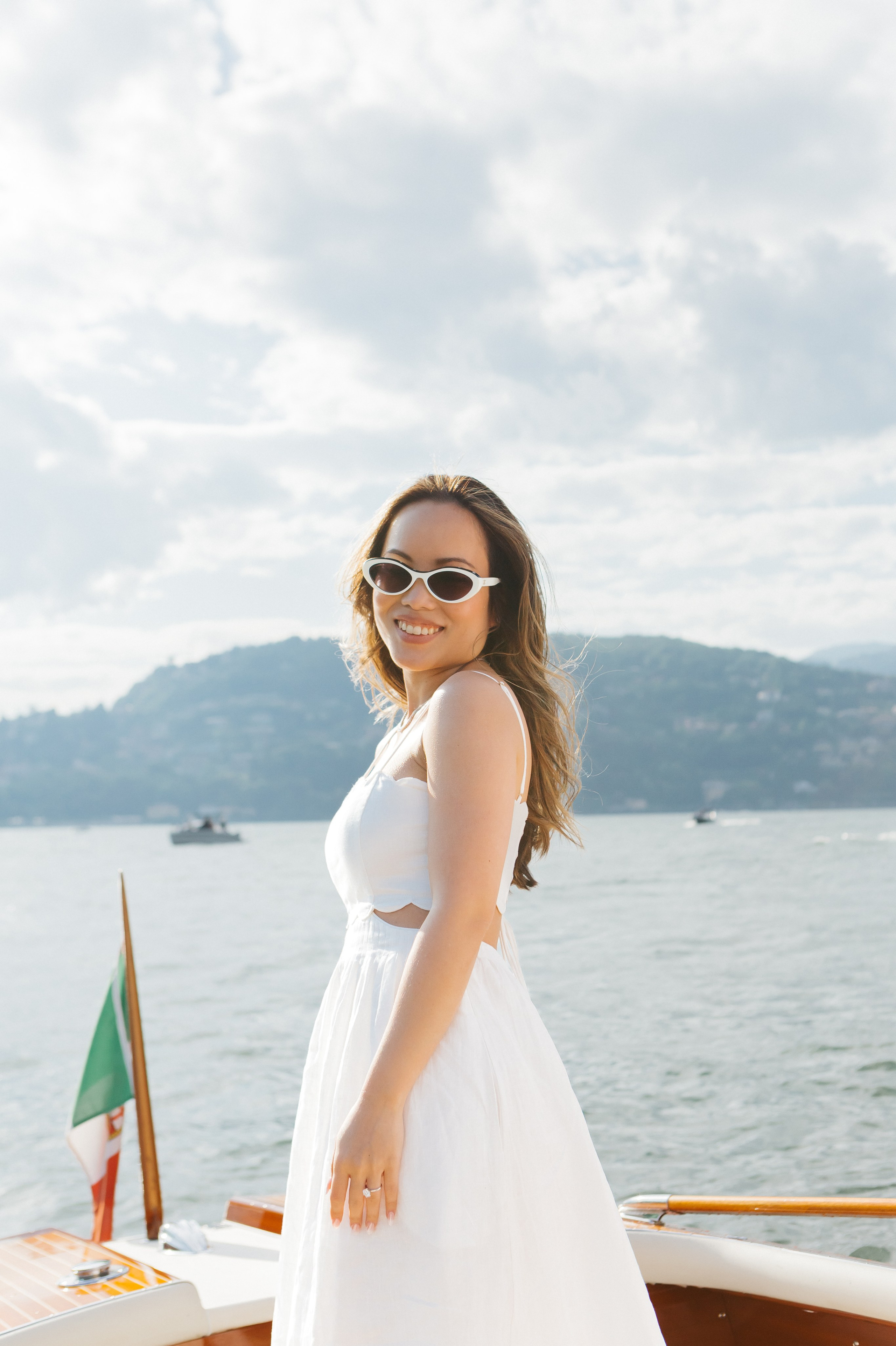 BOAT TRIP ABIGAIL & NICK. Luxury wedding photographer in Italy | Irina Armonia