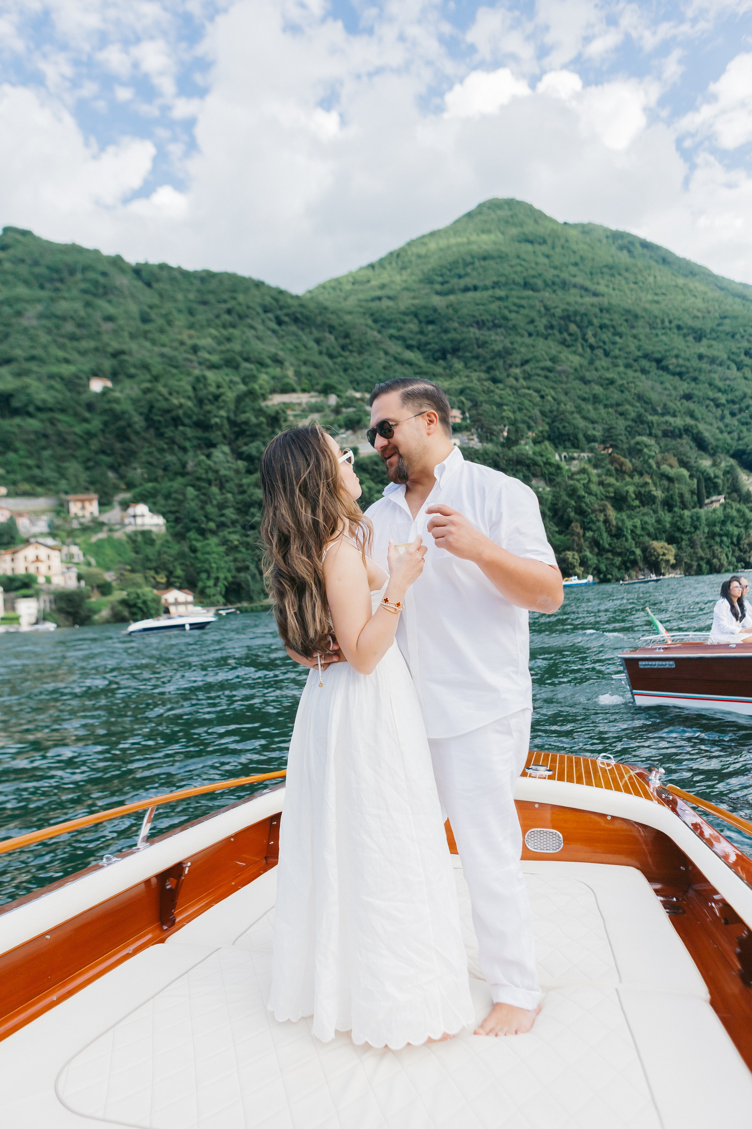 BOAT TRIP ABIGAIL & NICK. Luxury wedding photographer in Italy | Irina Armonia