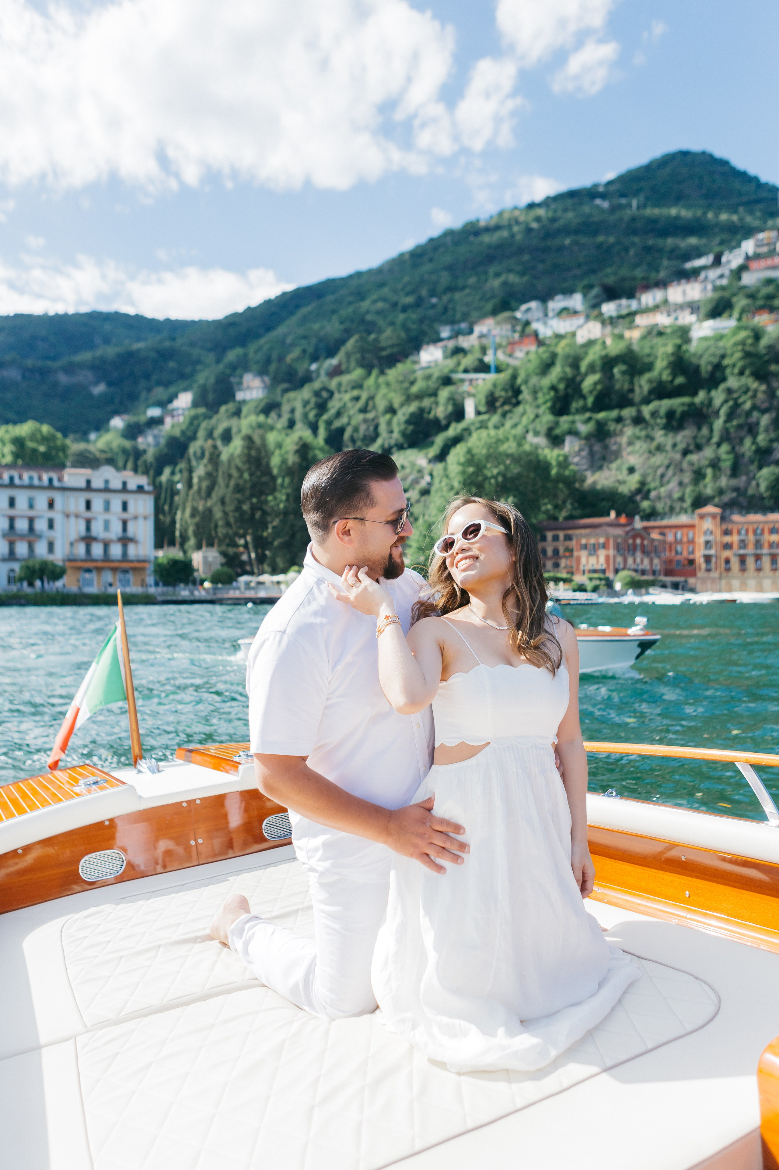BOAT TRIP ABIGAIL & NICK. Luxury wedding photographer in Italy | Irina Armonia