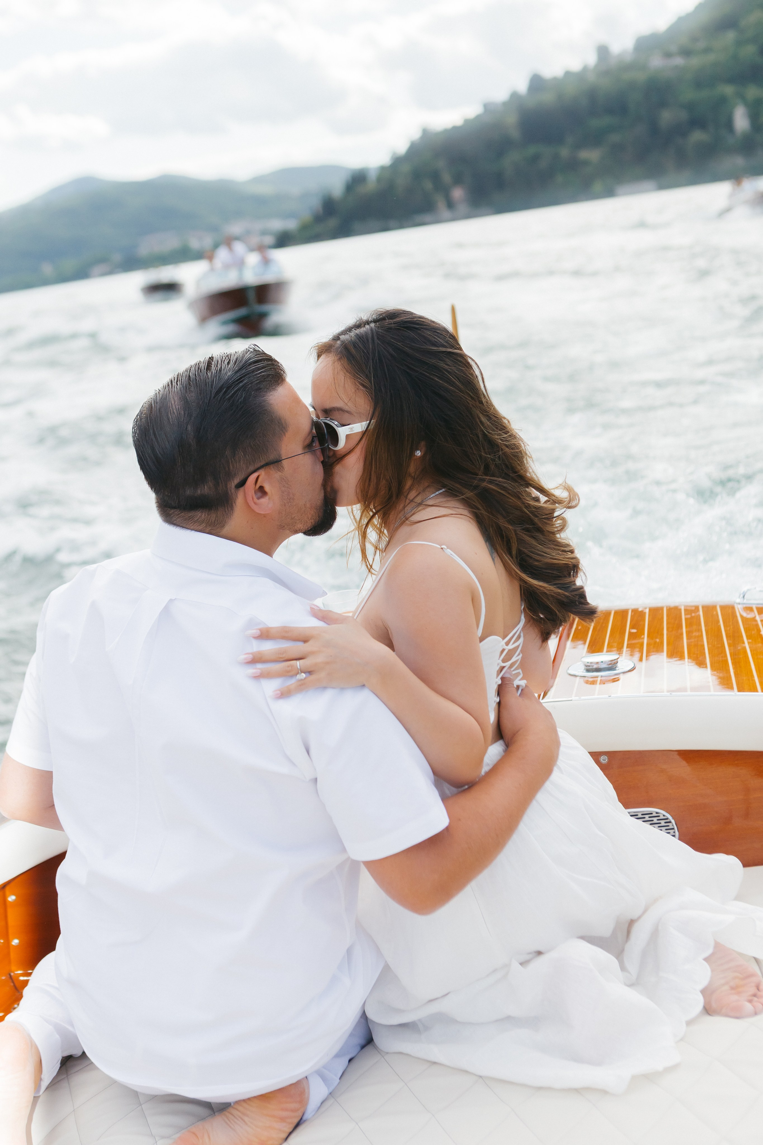 BOAT TRIP ABIGAIL & NICK. Luxury wedding photographer in Italy | Irina Armonia
