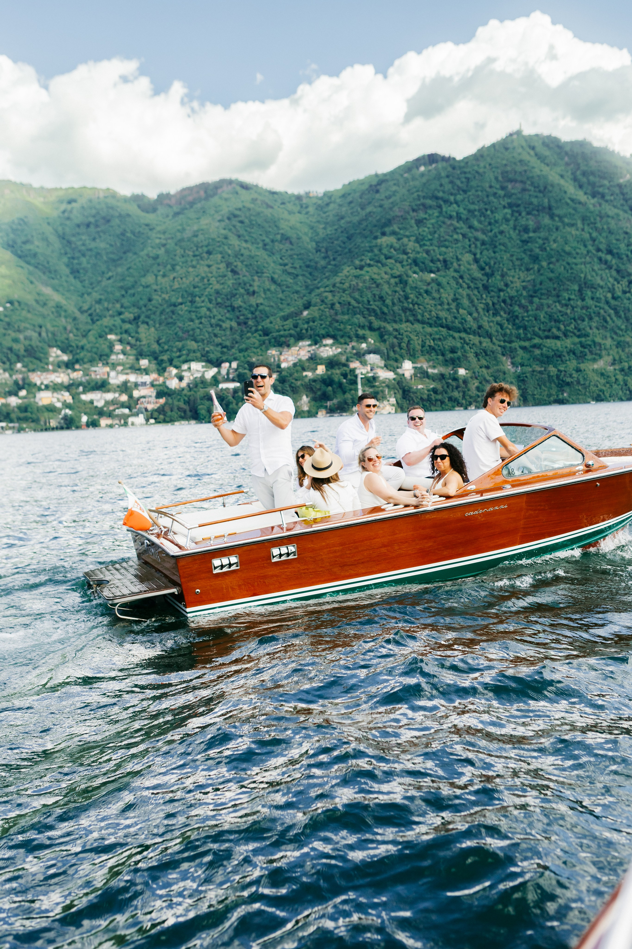 BOAT TRIP ABIGAIL & NICK. Luxury wedding photographer in Italy | Irina Armonia