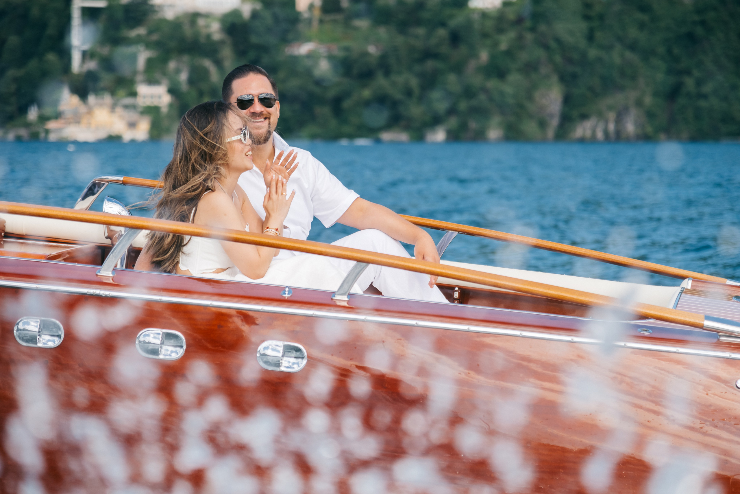BOAT TRIP ABIGAIL & NICK. Luxury wedding photographer in Italy | Irina Armonia