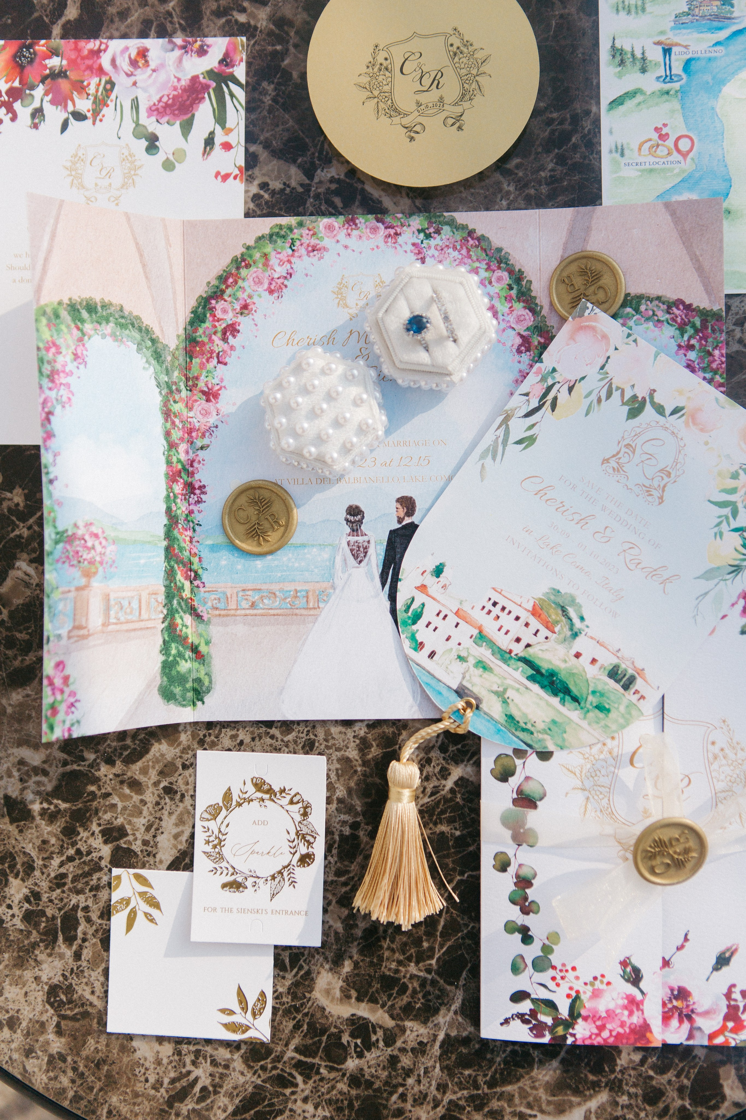 CHERISH & RADEK. Luxury wedding photographer in Italy | Irina Armonia