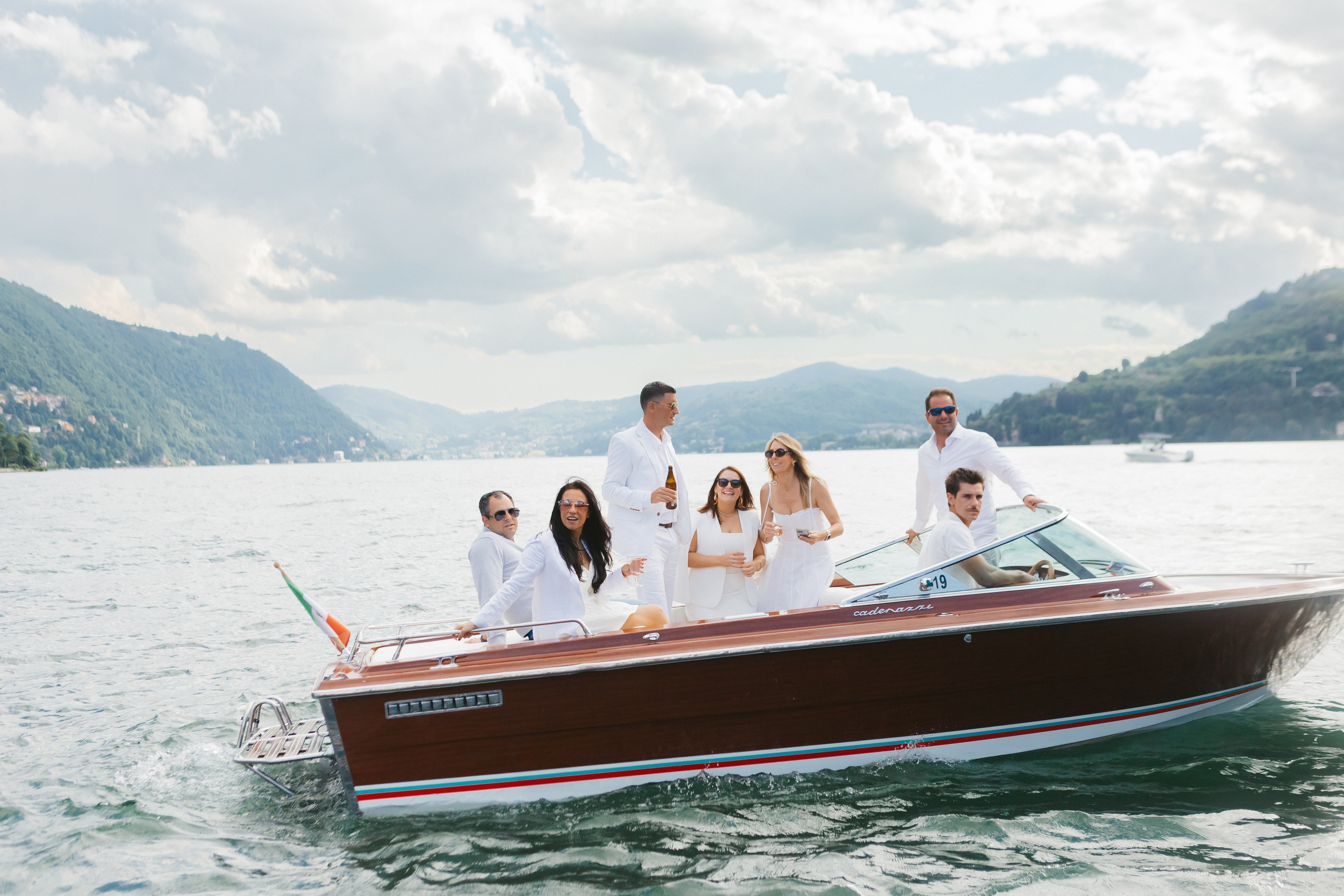 BOAT TRIP ABIGAIL & NICK. Luxury wedding photographer in Italy | Irina Armonia