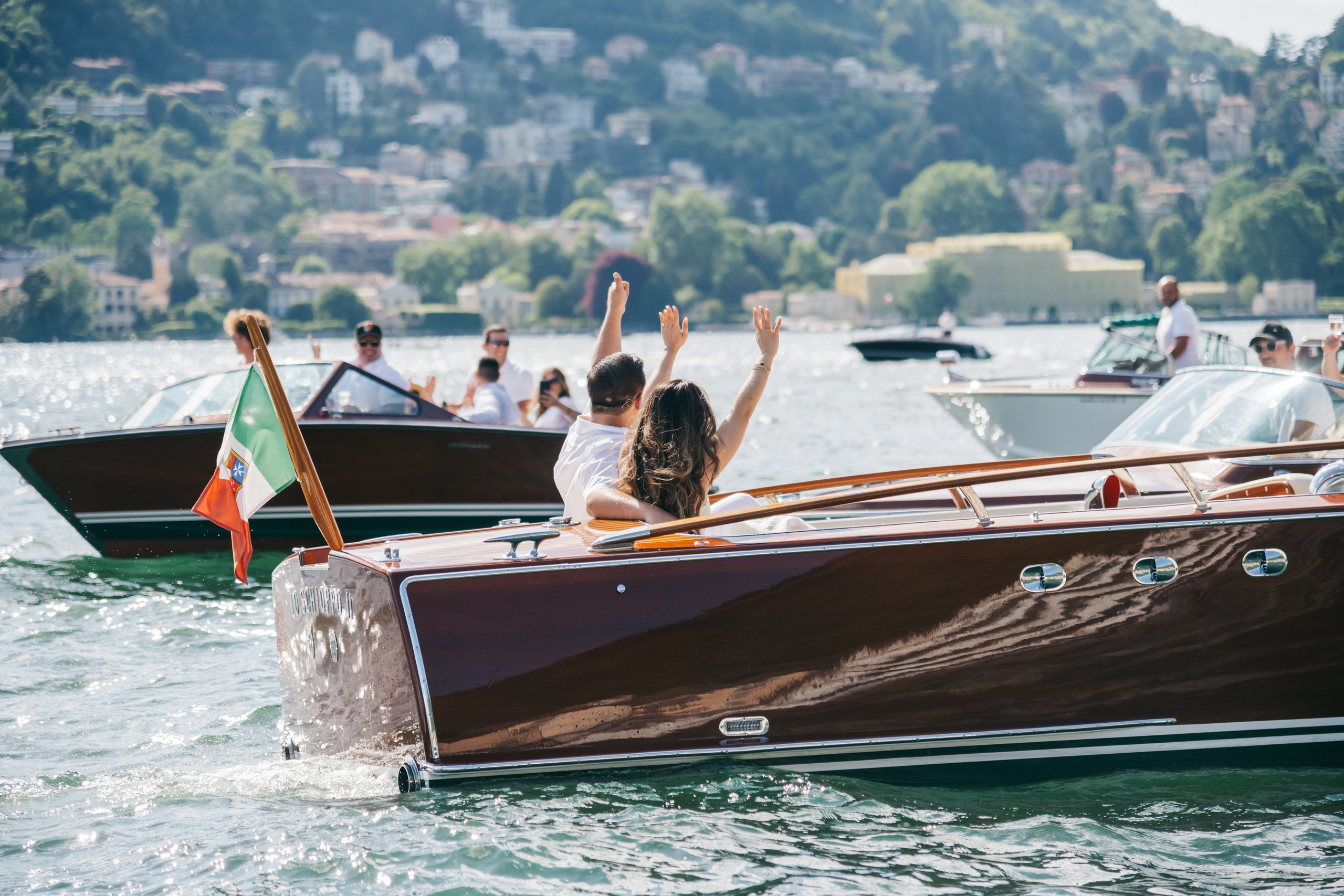 BOAT TRIP ABIGAIL & NICK. Luxury wedding photographer in Italy | Irina Armonia