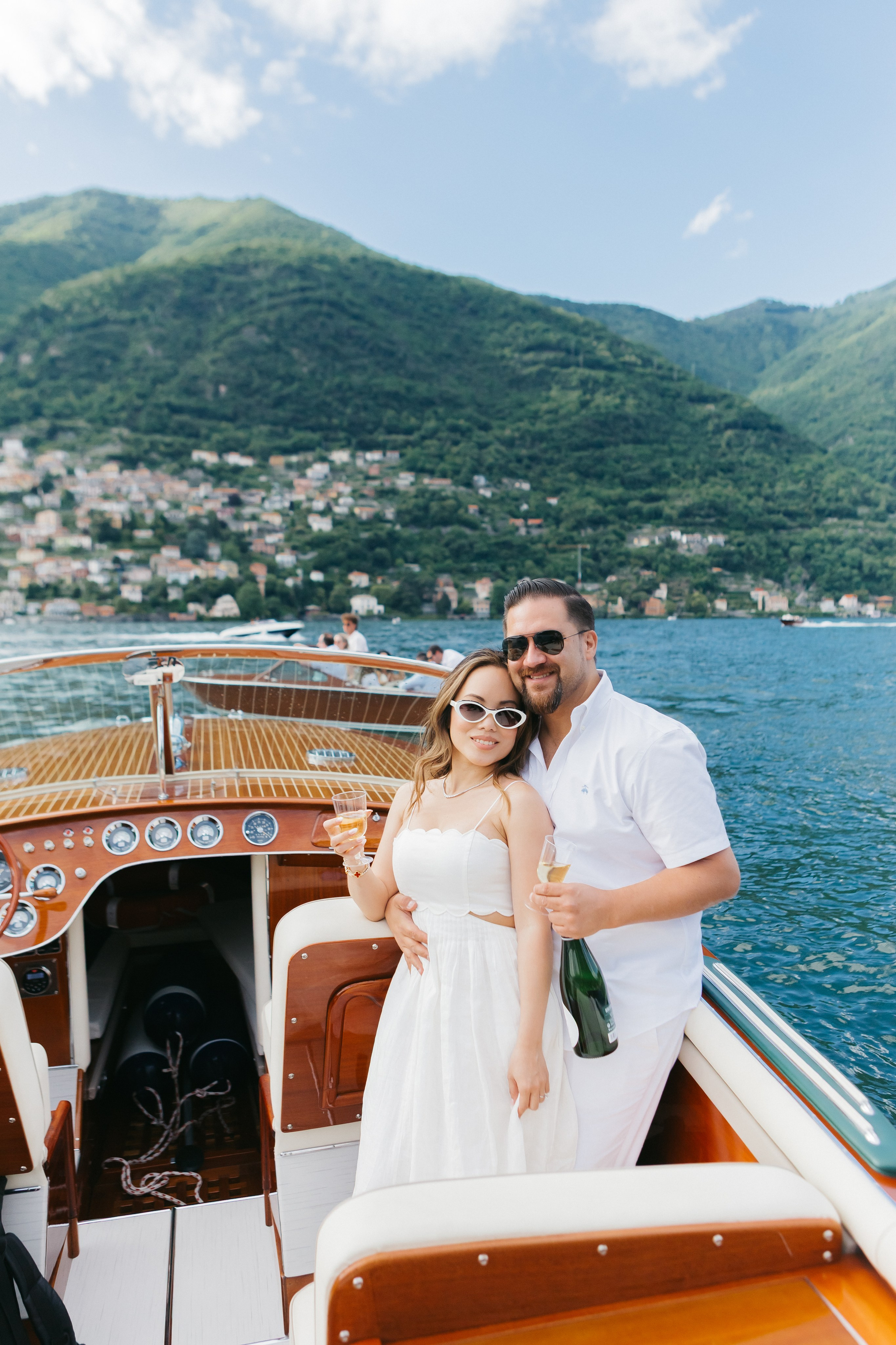 BOAT TRIP ABIGAIL & NICK. Luxury wedding photographer in Italy | Irina Armonia