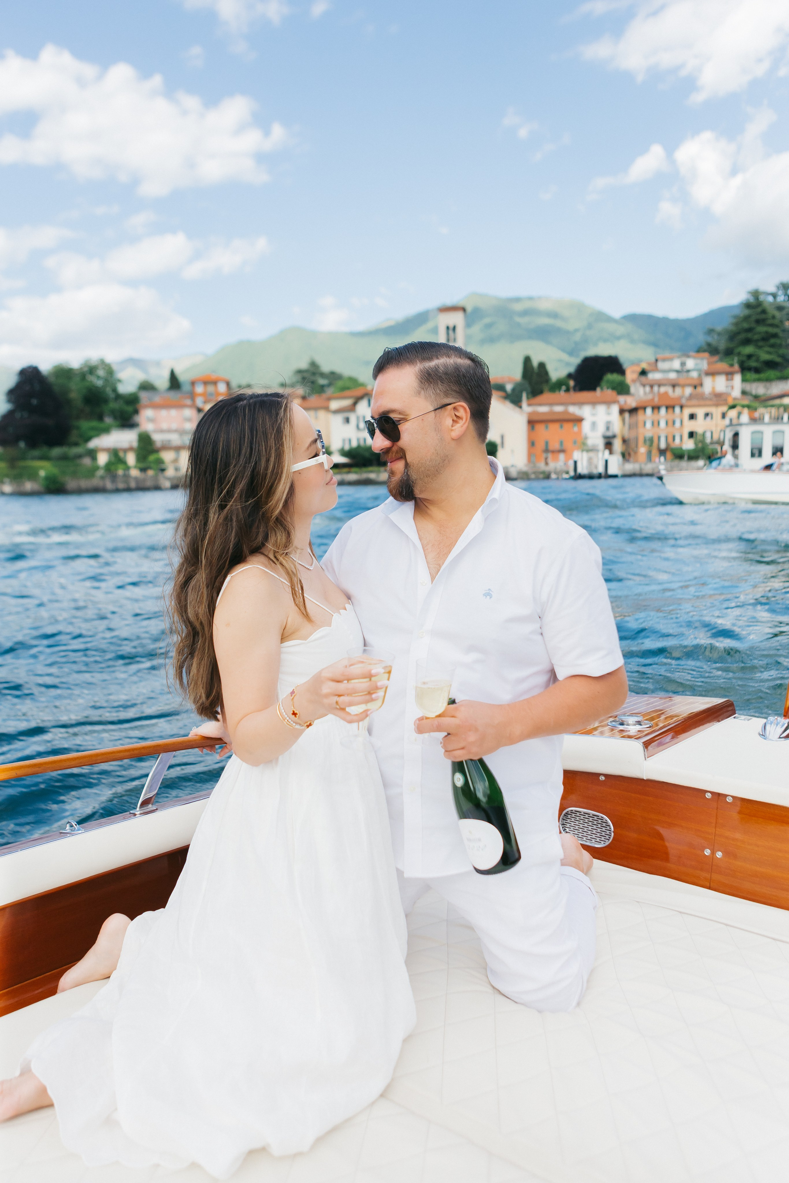 BOAT TRIP ABIGAIL & NICK. Luxury wedding photographer in Italy | Irina Armonia