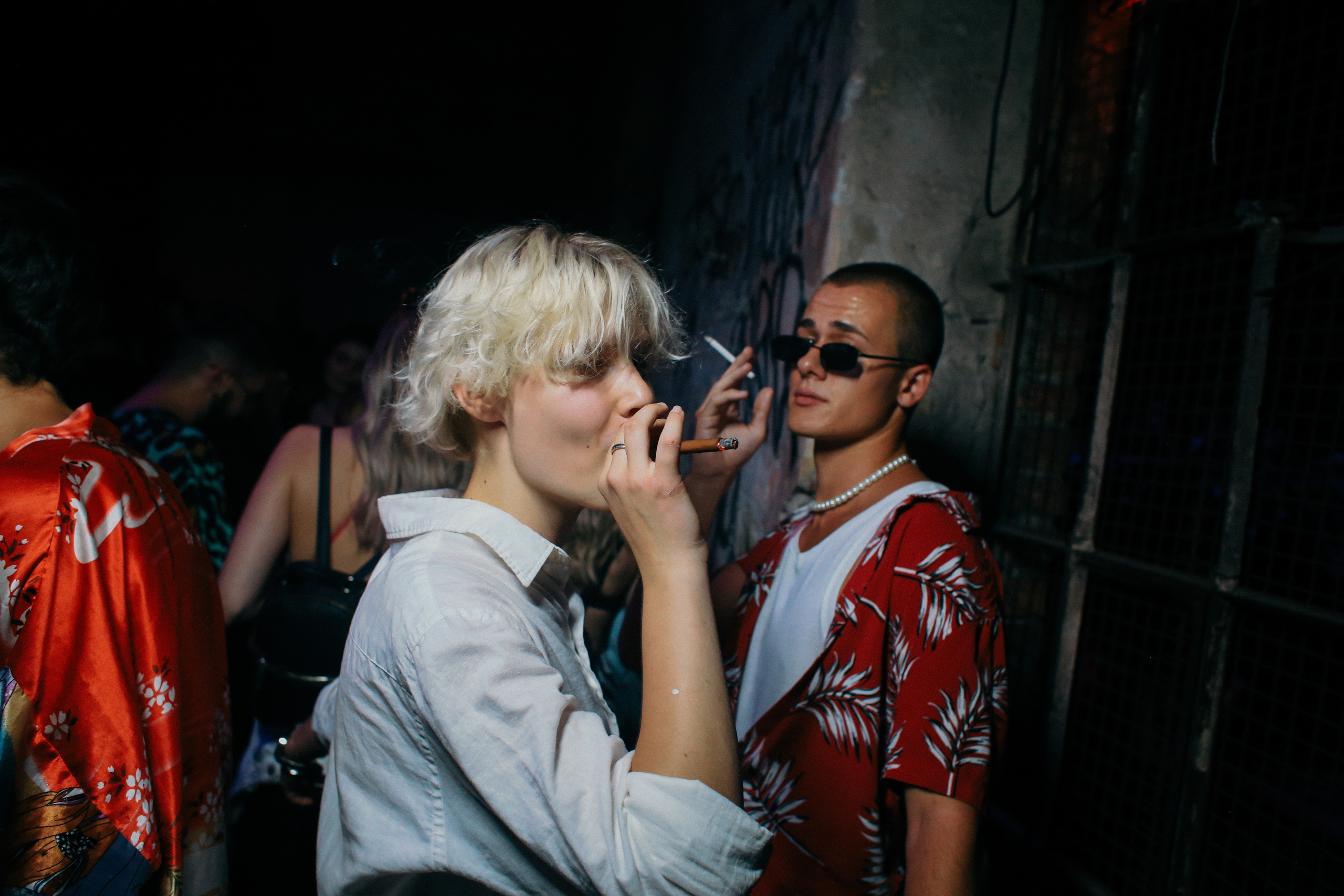 Parties. Magnum Roman Photographer