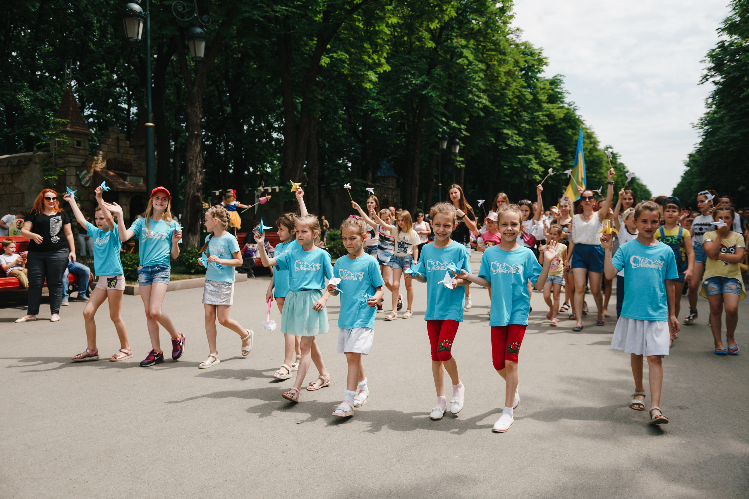 День защиты детей в Центральном парке. Foto • Video • Produktion • Luftbildaufnahmen • Erstellung von Medien
