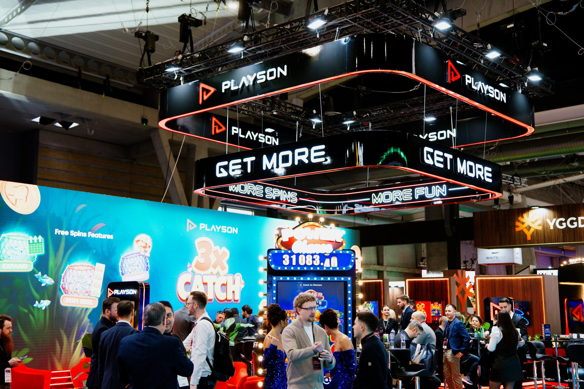 ICE Barcelona 2026. Playson. Фото • Відео • Аерозйомка • Контент для бізнесу