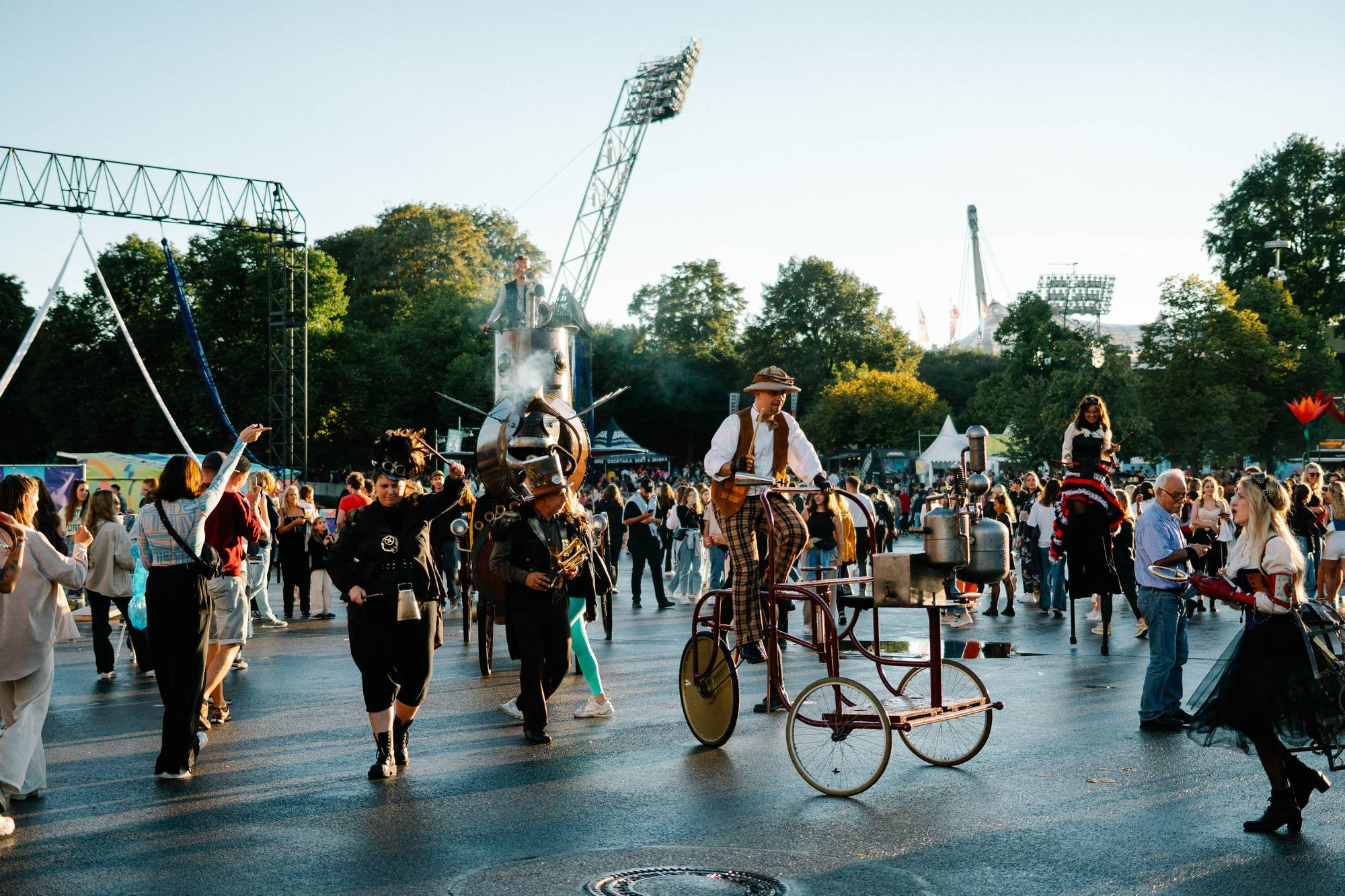 SUPERBLOOM 2022. Münich — Olympiastadion. Photo • Video • Production • Aerial • Media Creation
