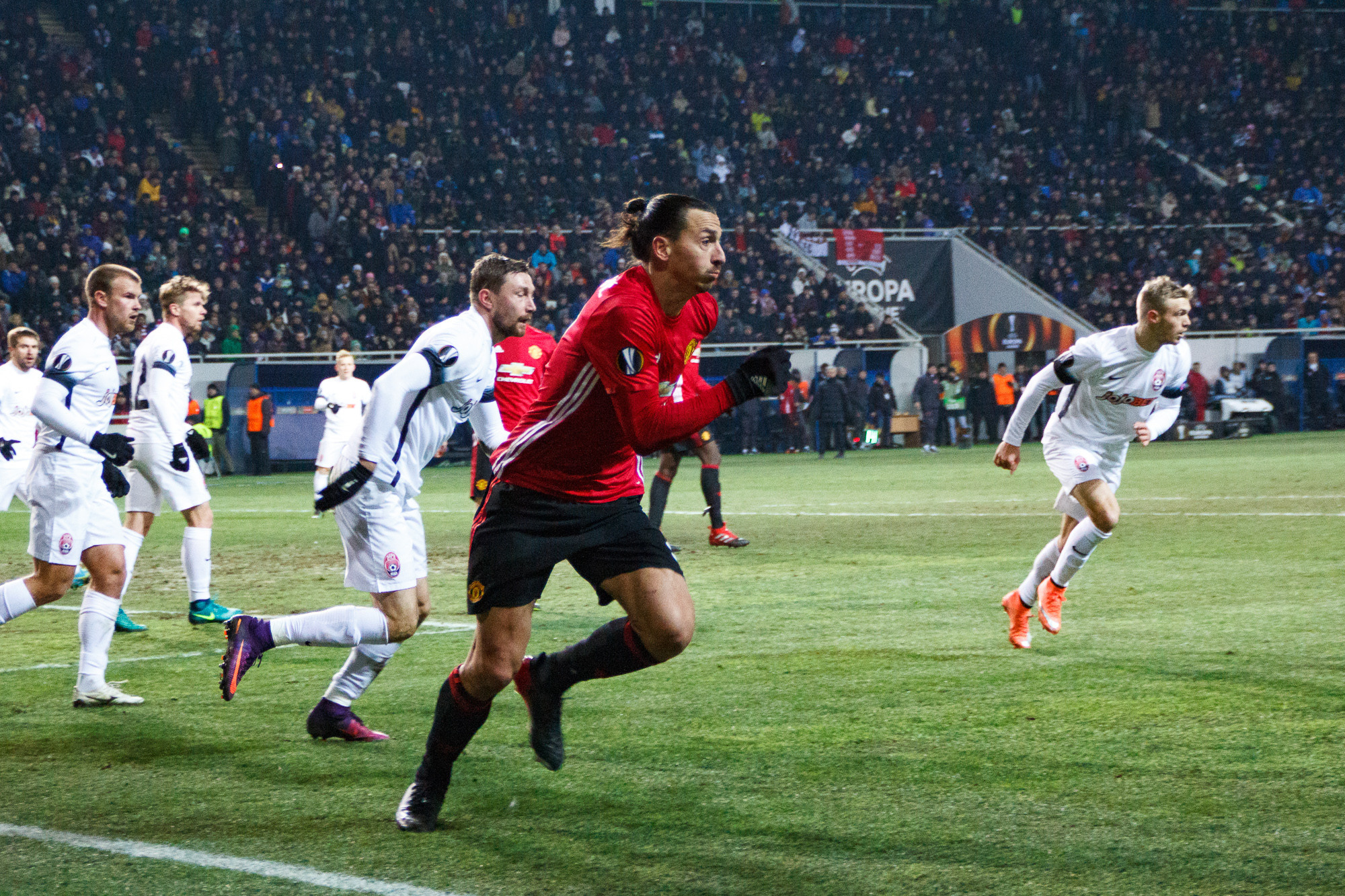 Заря Луганск — Манчестер Юнайтед. Фото • Відео • Аерозйомка • Контент для бізнесу