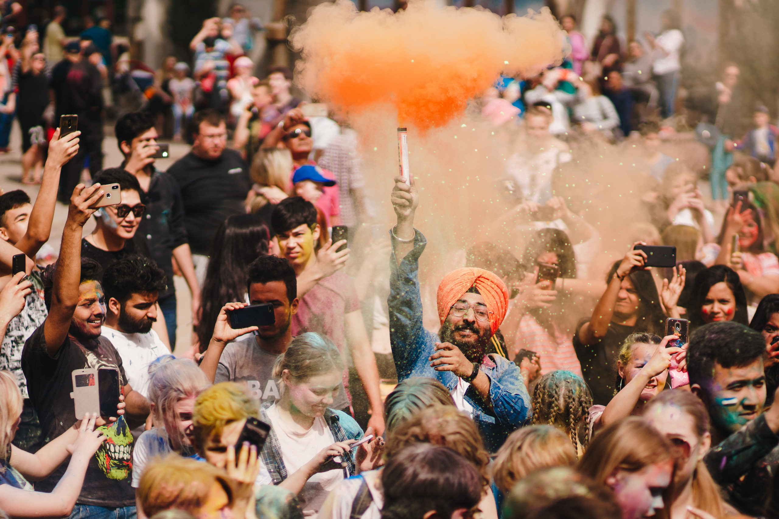 Фестиваль красок в Центральном парке. Foto • Video • Produktion • Luftbildaufnahmen • Erstellung von Medien