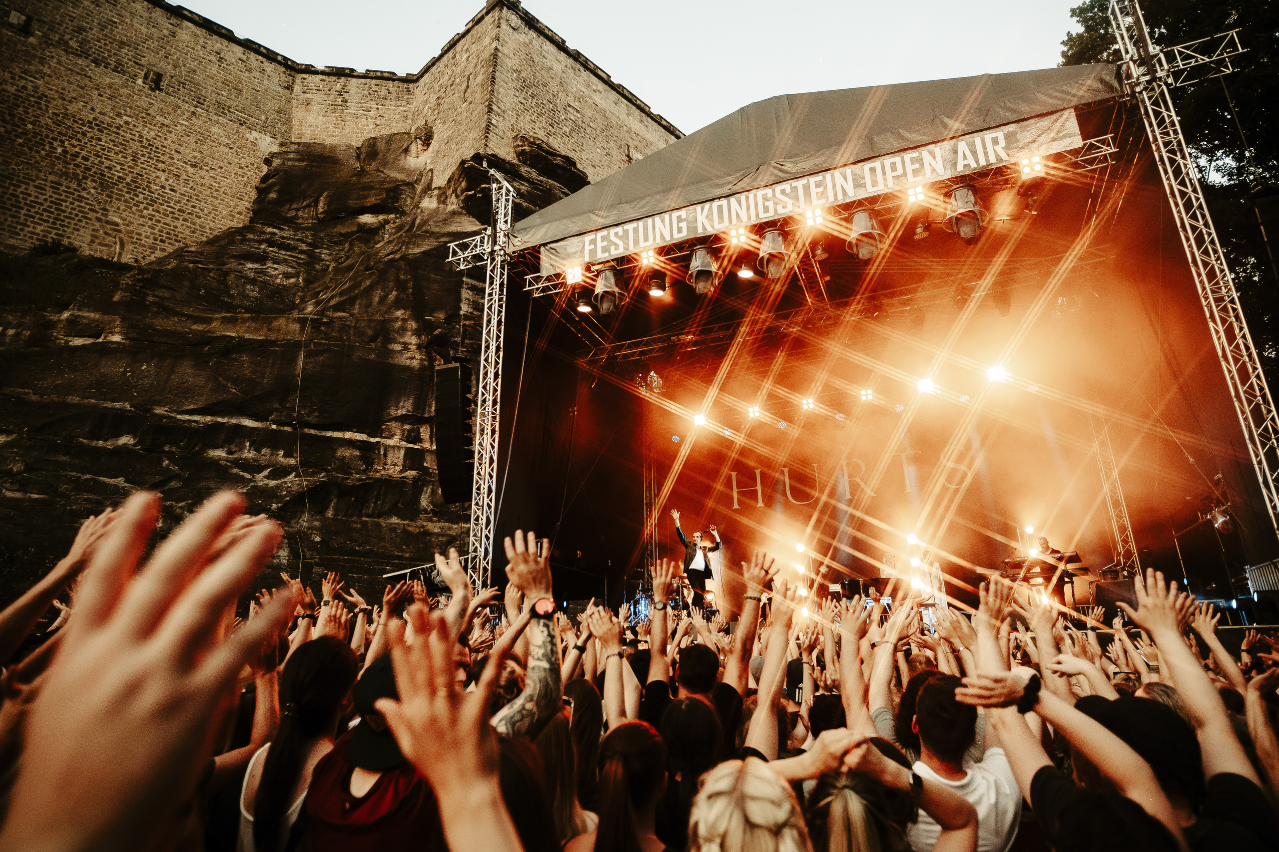 HURTS — Königstein Festung. Foto • Video • Produktion • Luftbildaufnahmen • Erstellung von Medien