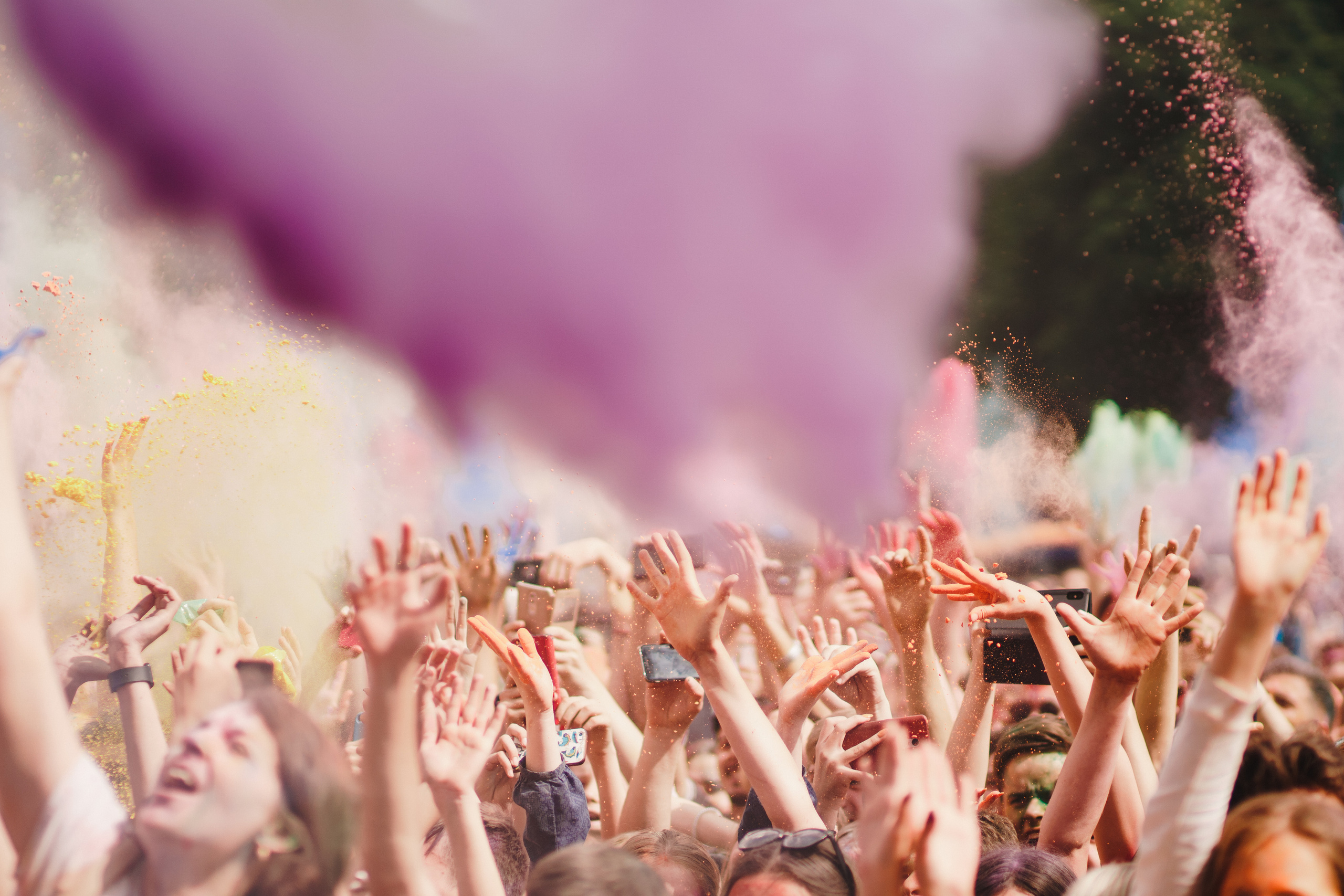 Фестиваль красок в Центральном парке. Foto • Video • Produktion • Luftbildaufnahmen • Erstellung von Medien