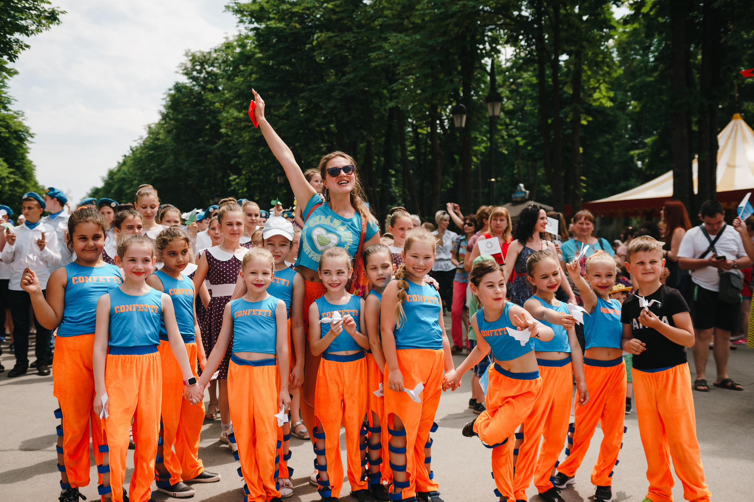 День защиты детей в Центральном парке. Foto • Video • Produktion • Luftbildaufnahmen • Erstellung von Medien