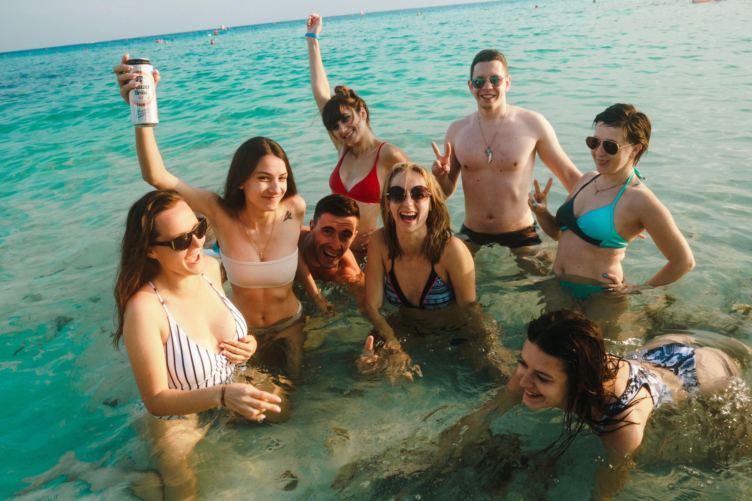 Стук Travel. Кипр, Айя-Напа, Nissi Beach. Photo • Video • Production • Aerial • Media Creation