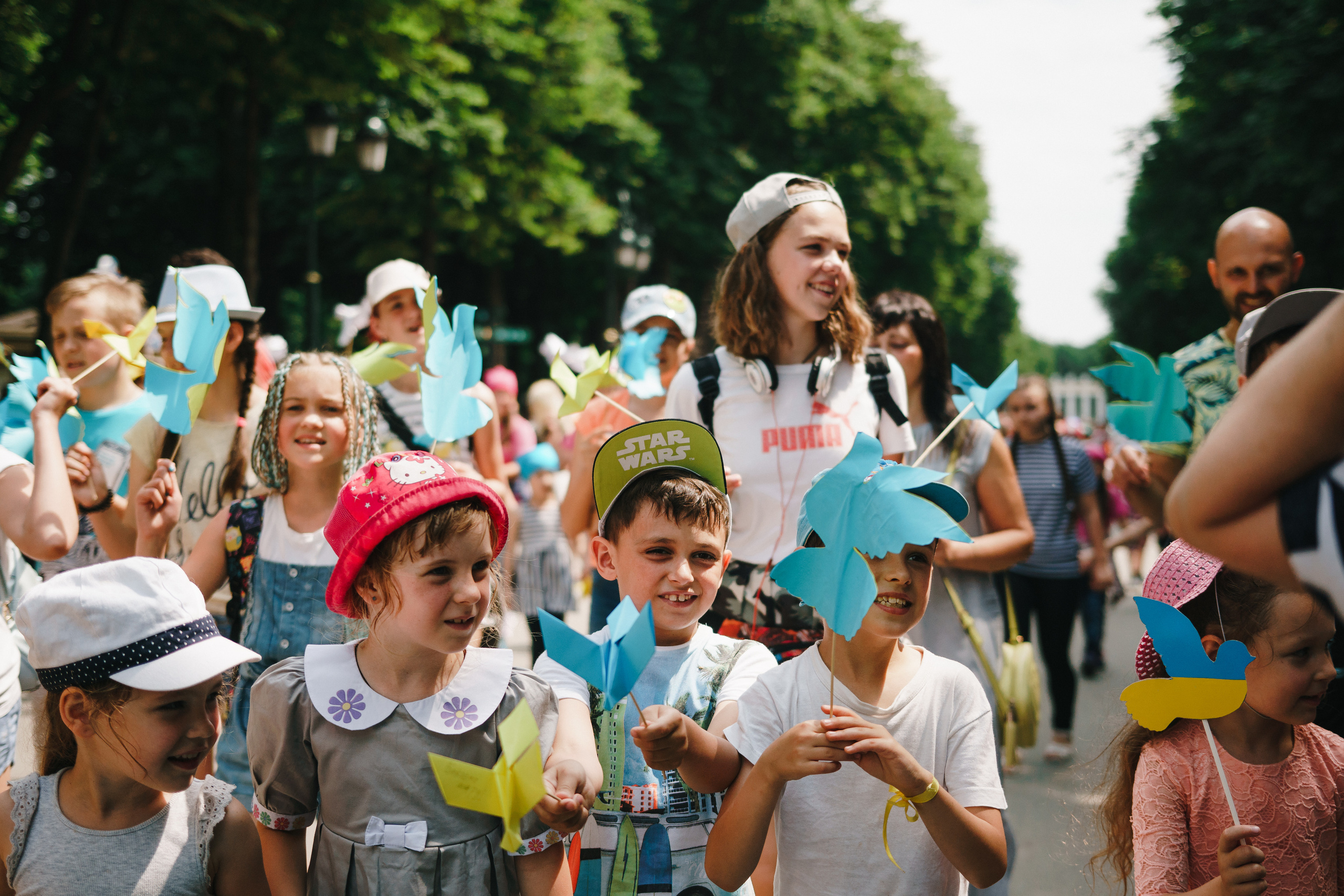 День защиты детей в Центральном парке. Foto • Video • Produktion • Luftbildaufnahmen • Erstellung von Medien