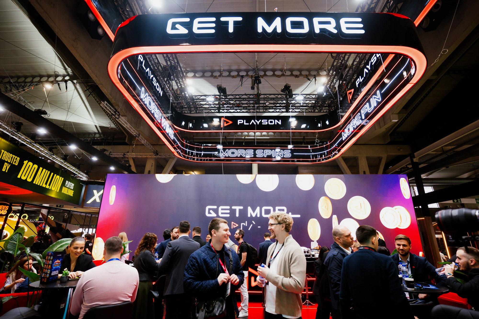 ICE Barcelona 2026. Playson. Фото • Відео • Аерозйомка • Контент для бізнесу