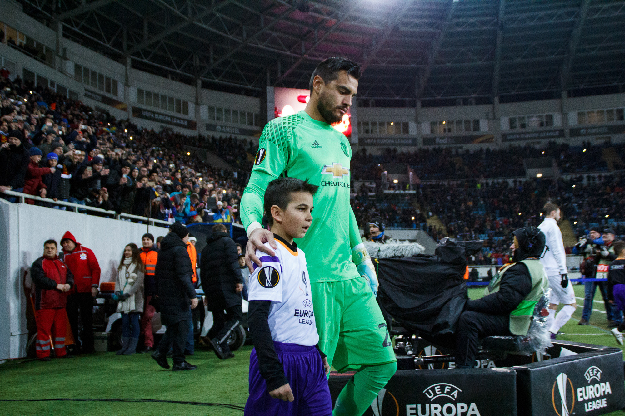 Заря Луганск — Манчестер Юнайтед. Фото • Відео • Аерозйомка • Контент для бізнесу
