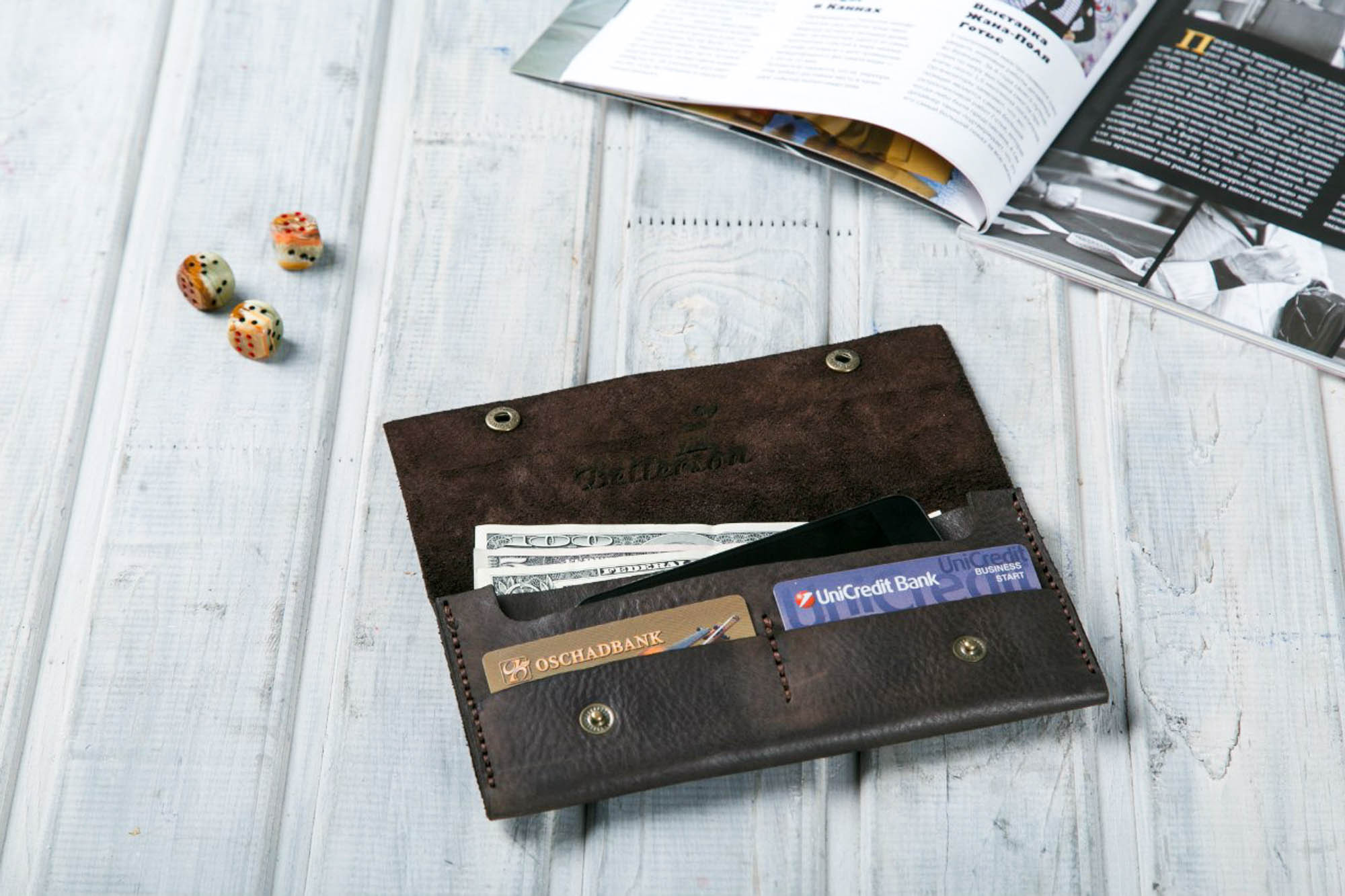 Betterson. Кошельки и блокноты. Фото • Відео • Аерозйомка • Контент для бізнесу