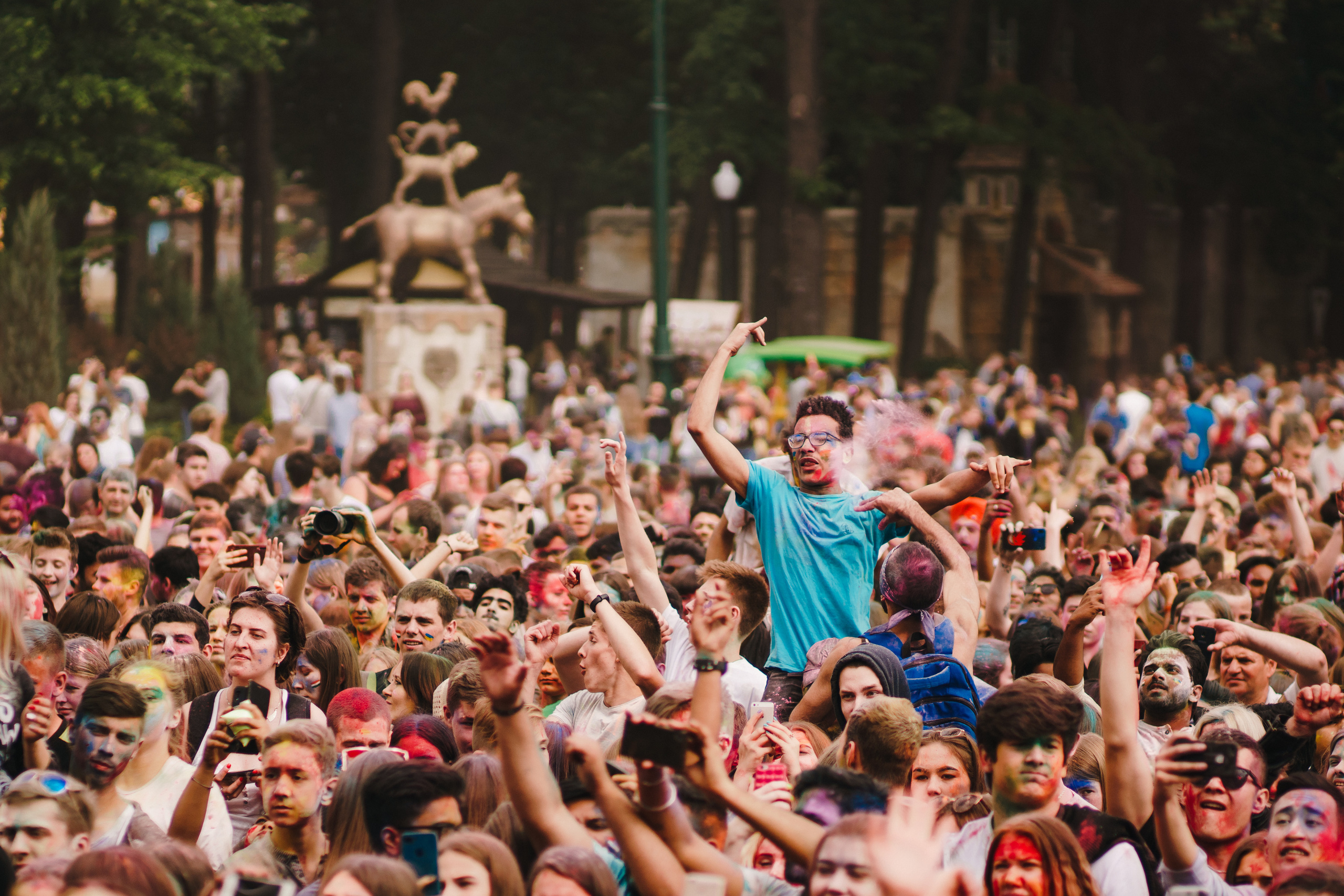 Фестиваль красок в Центральном парке. Foto • Video • Produktion • Luftbildaufnahmen • Erstellung von Medien