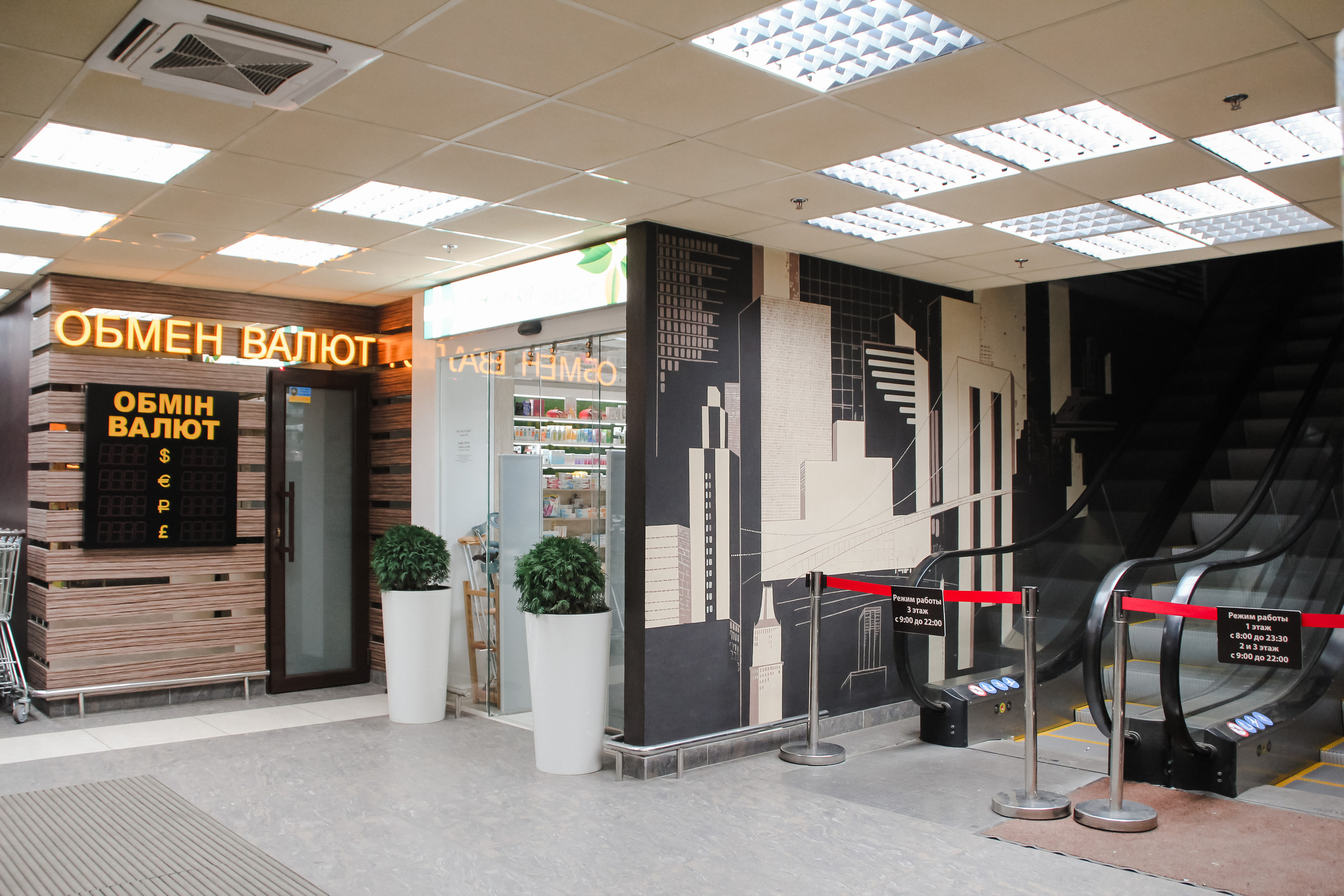 Элементы декора интерьера супермаркета «Рост». Foto • Video • Produktion • Luftbildaufnahmen • Erstellung von Medien