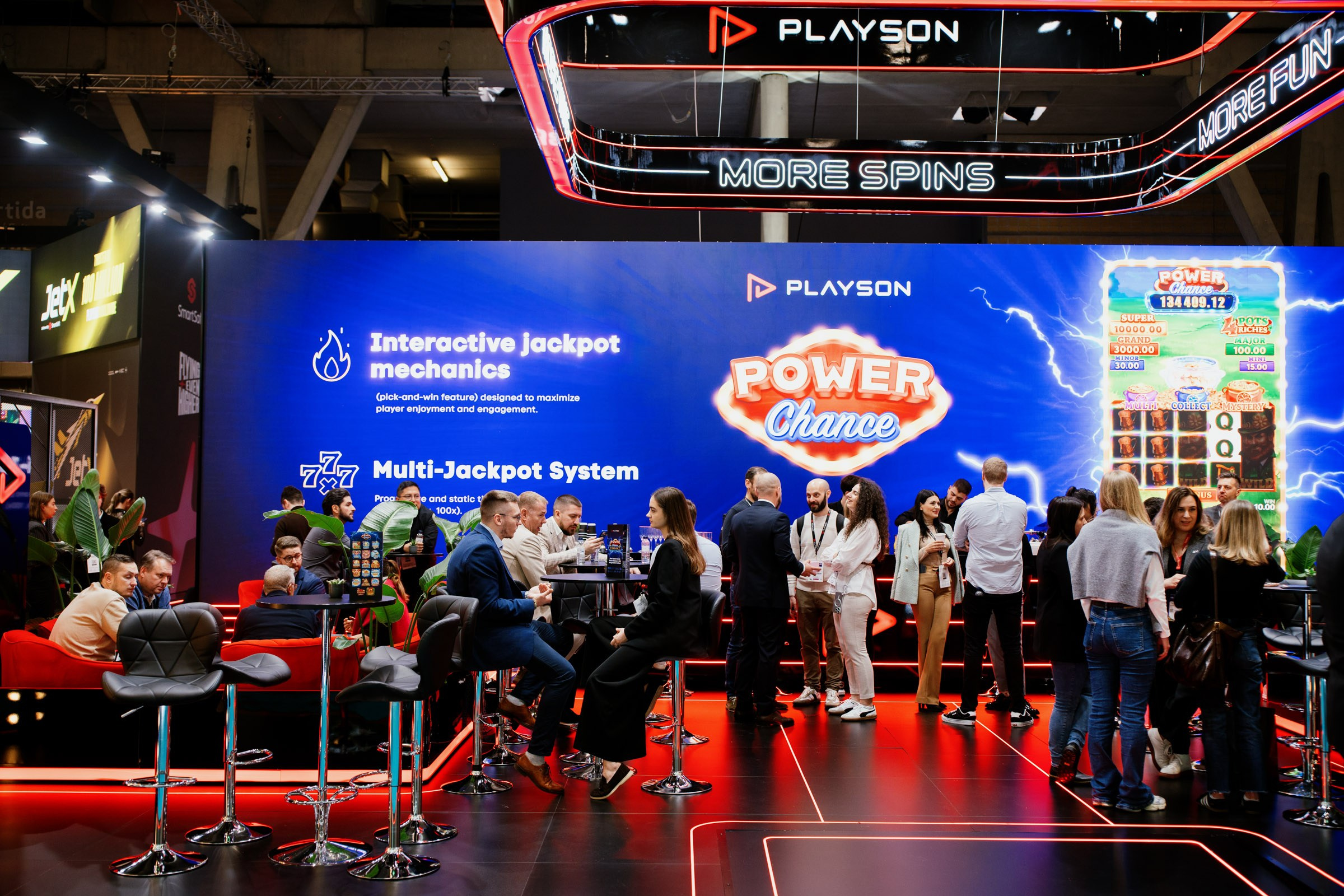 ICE Barcelona 2026. Playson. Фото • Відео • Аерозйомка • Контент для бізнесу