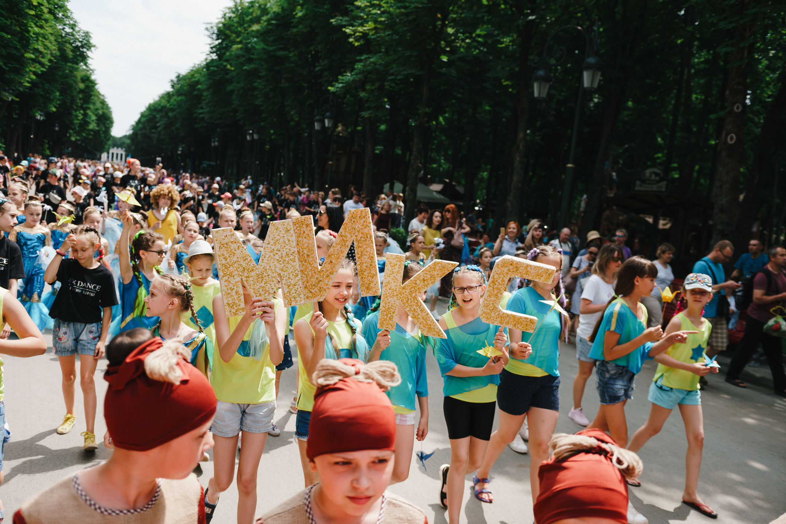 День защиты детей в Центральном парке. Foto • Video • Produktion • Luftbildaufnahmen • Erstellung von Medien