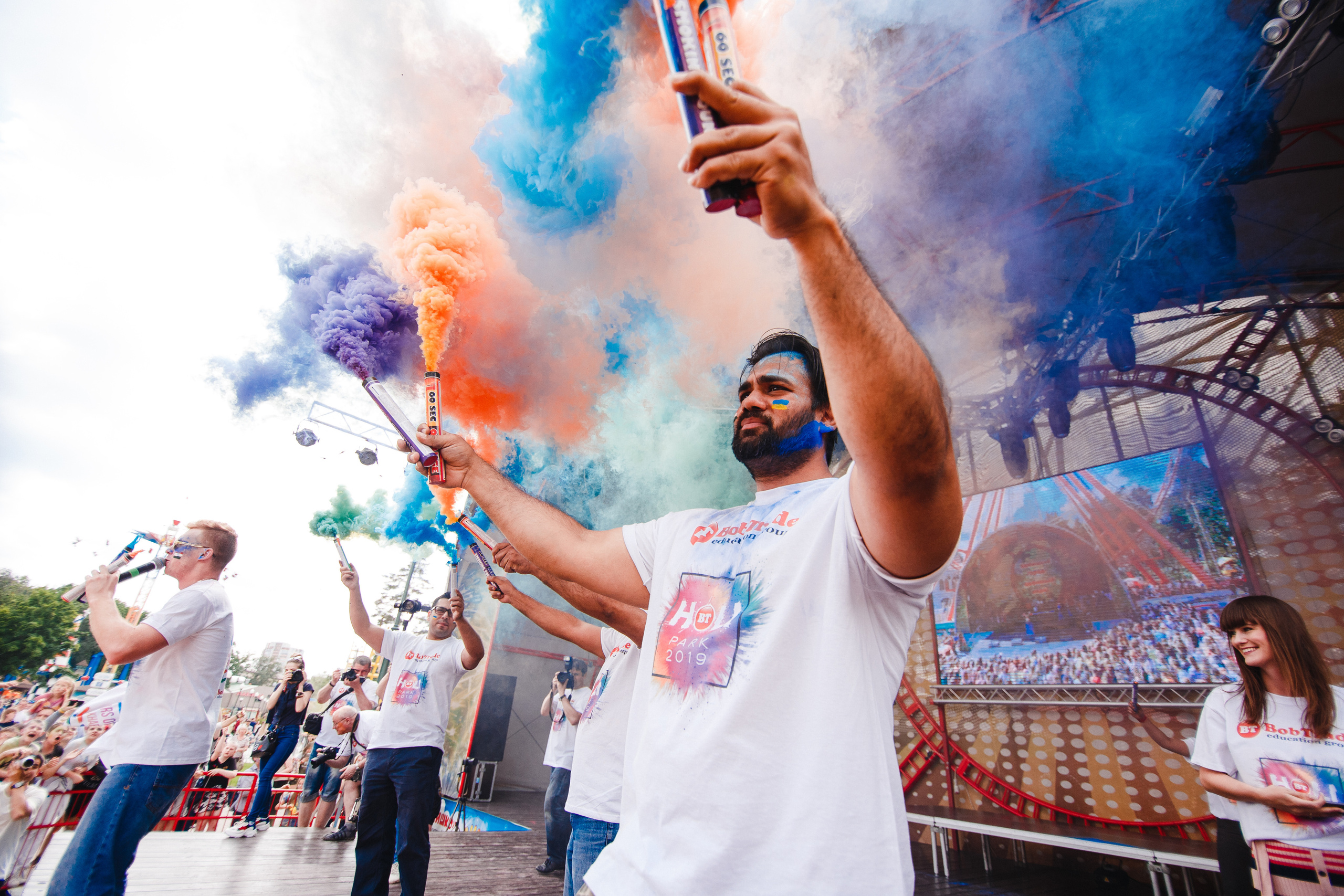 Фестиваль красок в Центральном парке. Foto • Video • Produktion • Luftbildaufnahmen • Erstellung von Medien