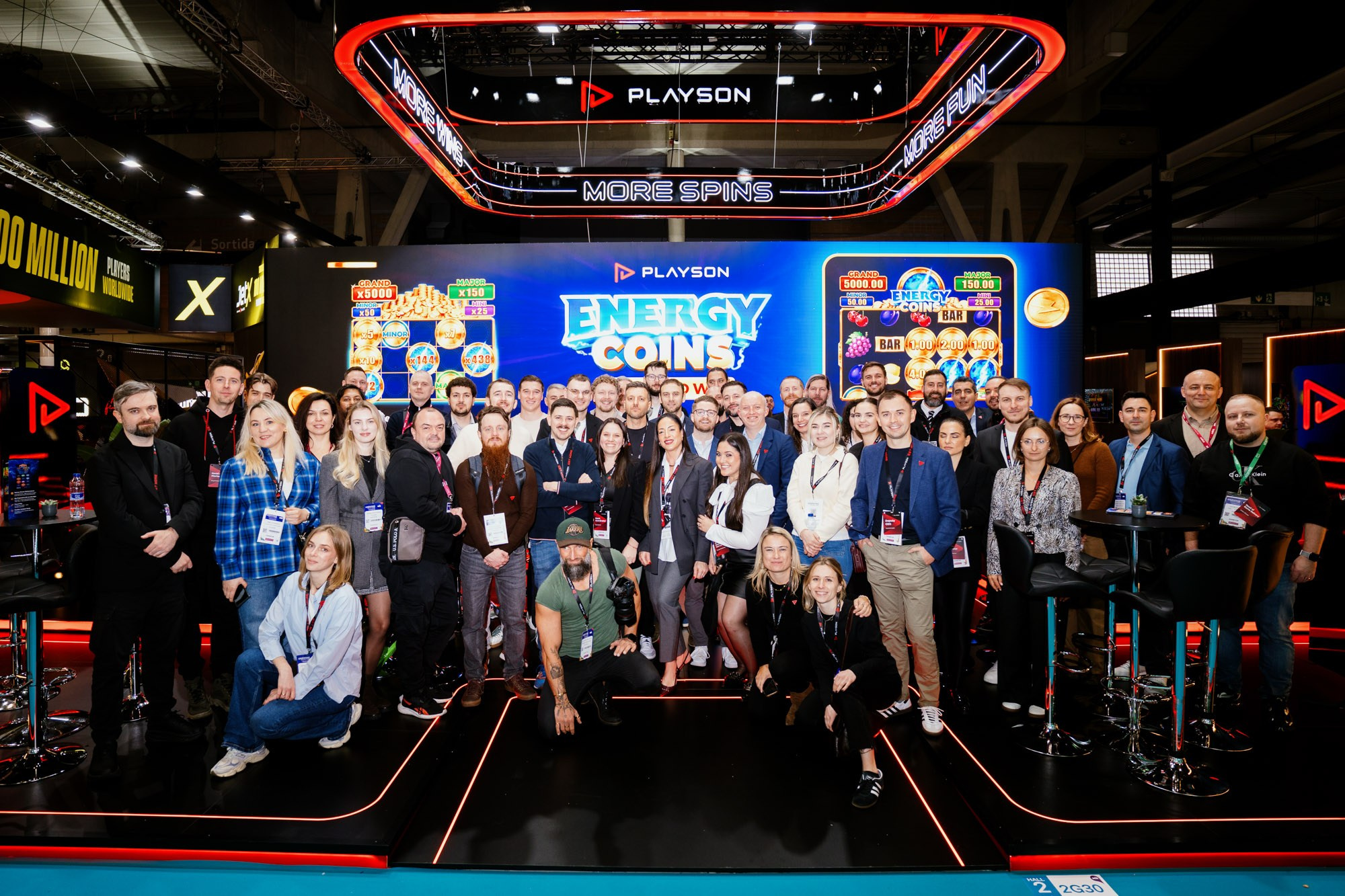 ICE Barcelona 2026. Playson. Фото • Відео • Аерозйомка • Контент для бізнесу