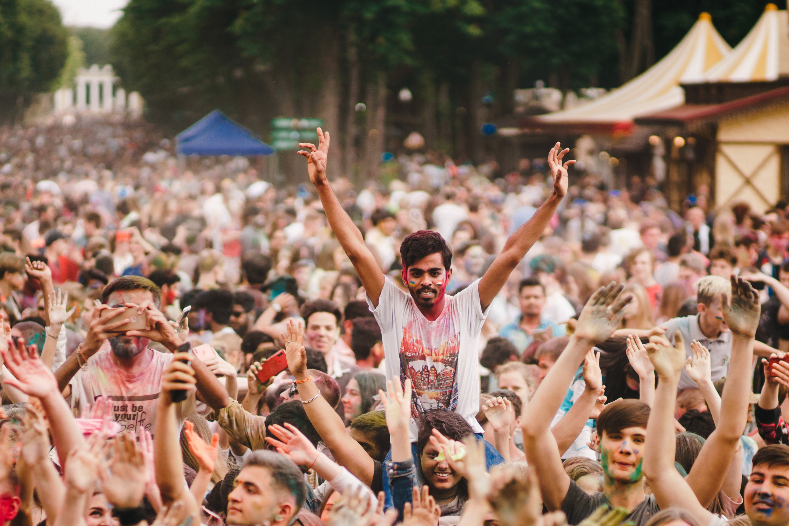 Фестиваль красок в Центральном парке. Foto • Video • Produktion • Luftbildaufnahmen • Erstellung von Medien