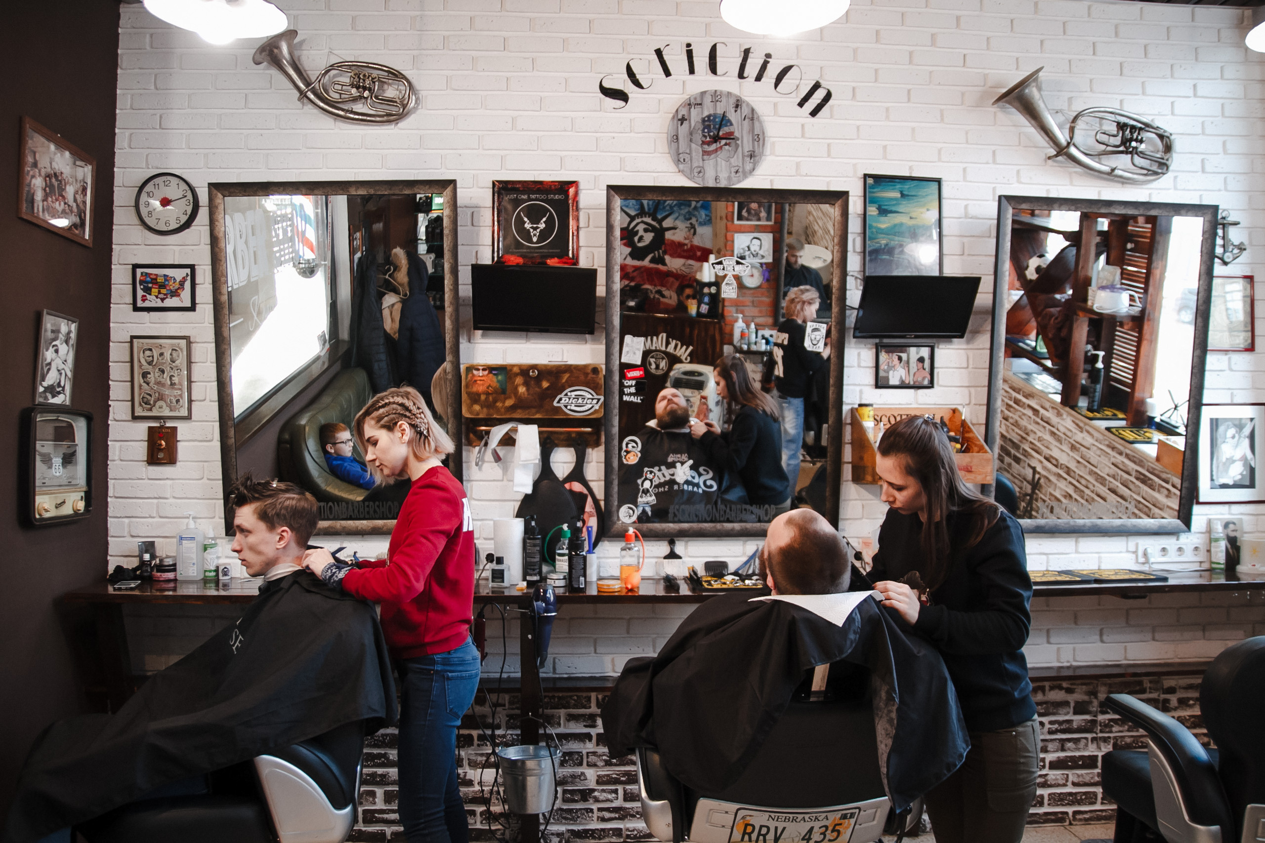 Scriction Barbershop. Foto • Video • Produktion • Luftbildaufnahmen • Erstellung von Medien