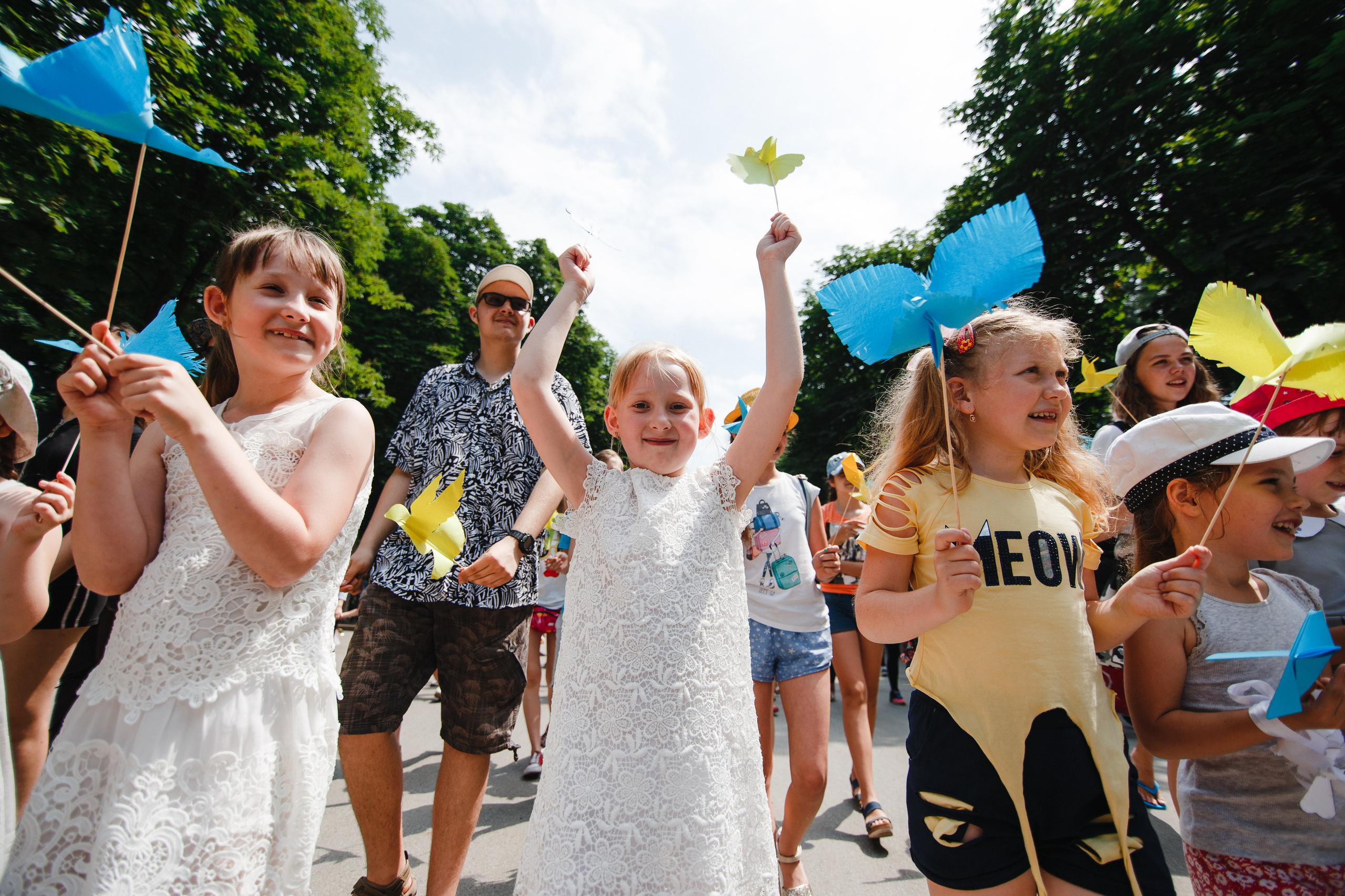 День защиты детей в Центральном парке. Foto • Video • Produktion • Luftbildaufnahmen • Erstellung von Medien