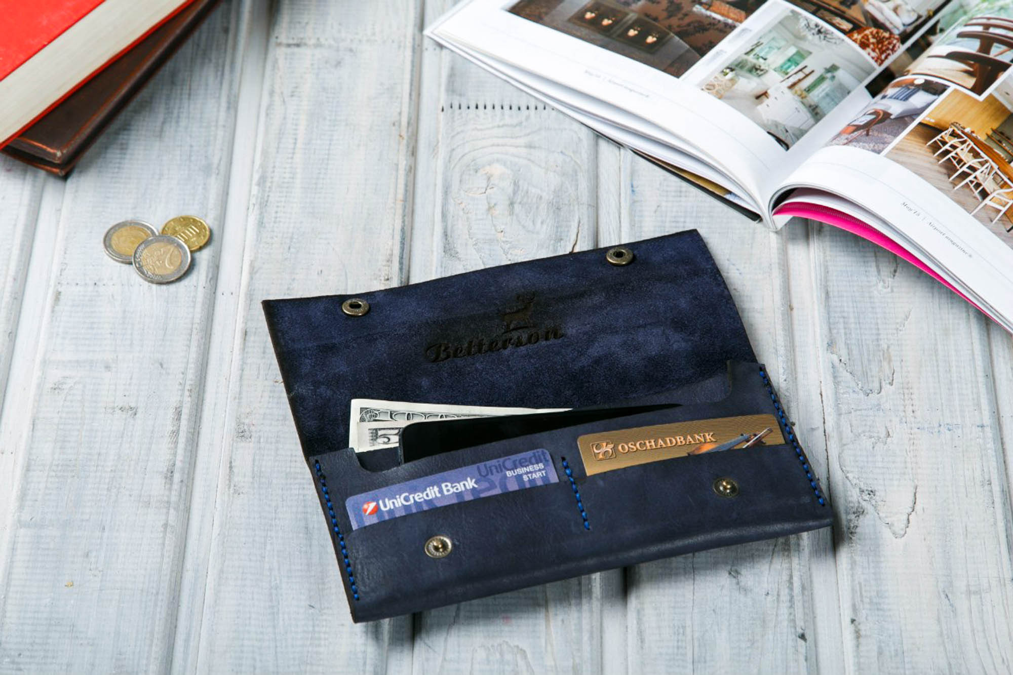 Betterson. Кошельки и блокноты. Фото • Відео • Аерозйомка • Контент для бізнесу