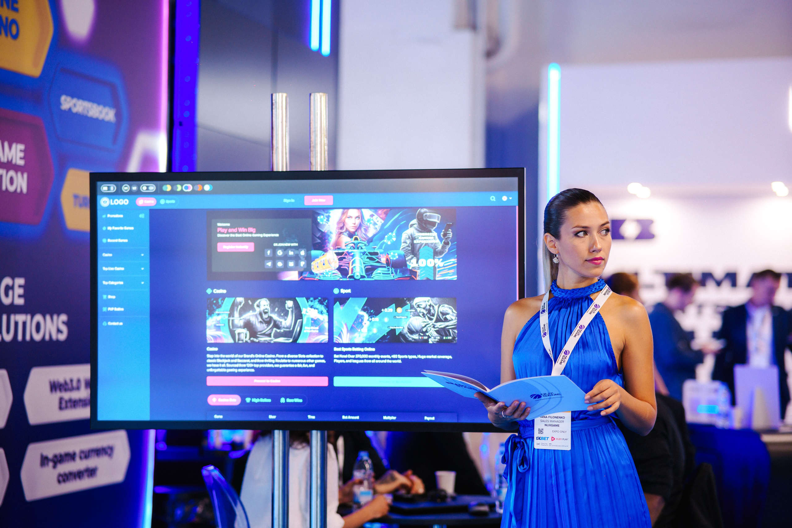 Barcelona SBC Summit • NUXGAME. Foto • Video • Produktion • Luftbildaufnahmen • Erstellung von Medien