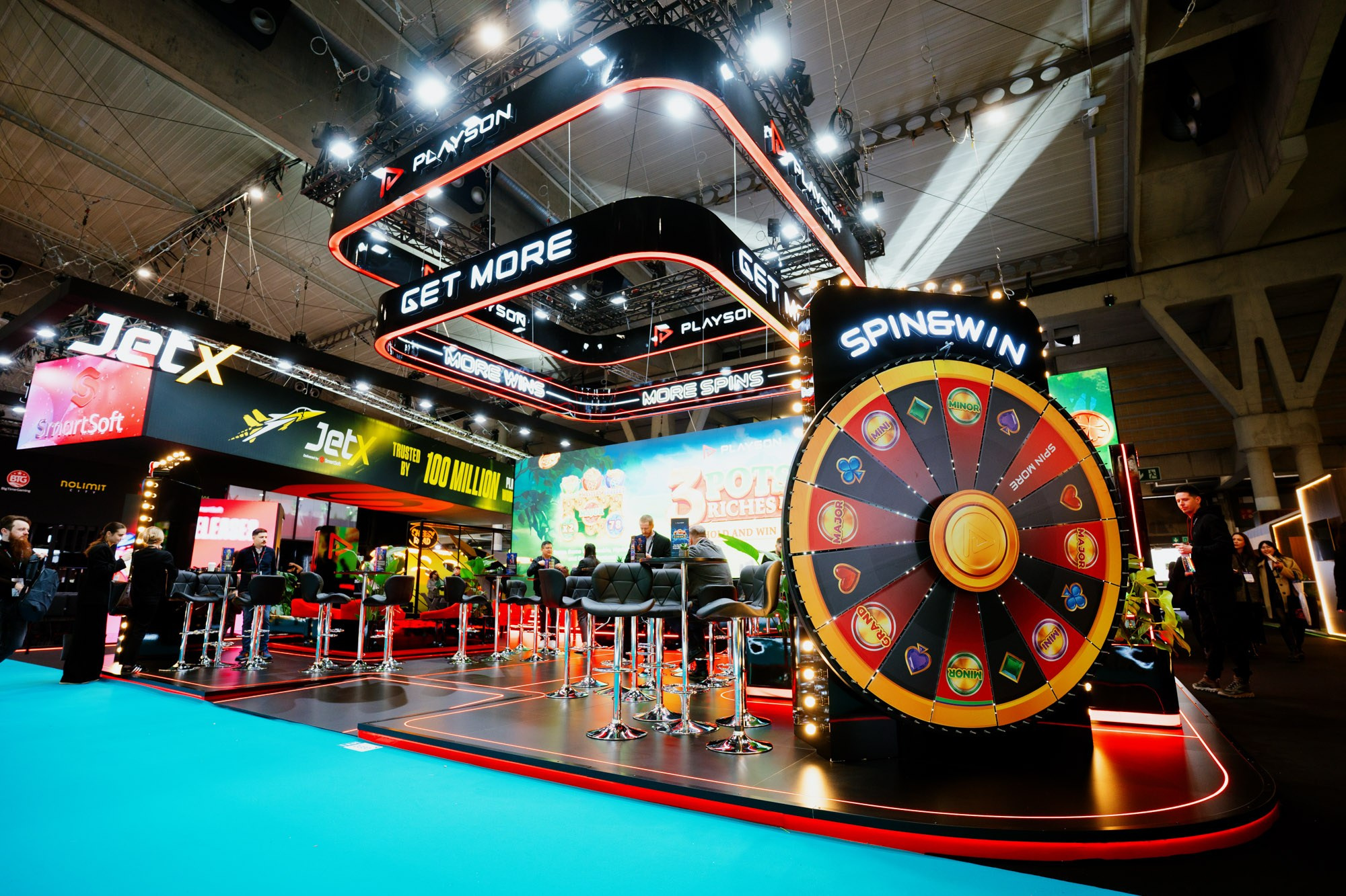 ICE Barcelona 2026. Playson. Фото • Відео • Аерозйомка • Контент для бізнесу